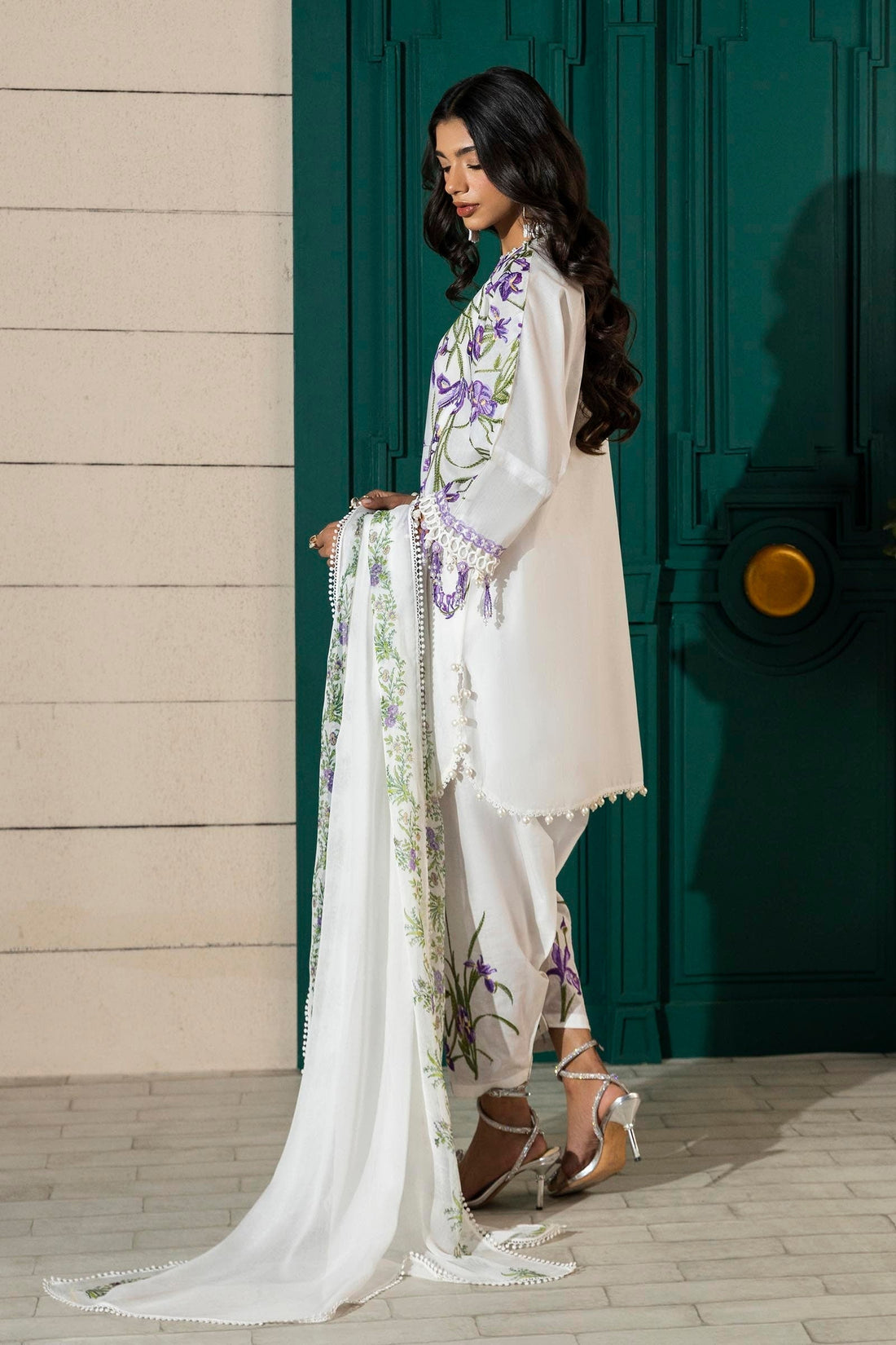 Sana Safinaz | Muzlin Spring 25 | M251-017A-3CJ - House Of Anaya