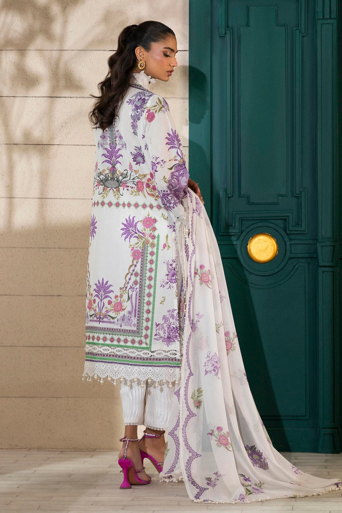 Sana Safinaz | Muzlin Spring 25 | M251-019A-3CS - House Of Anaya