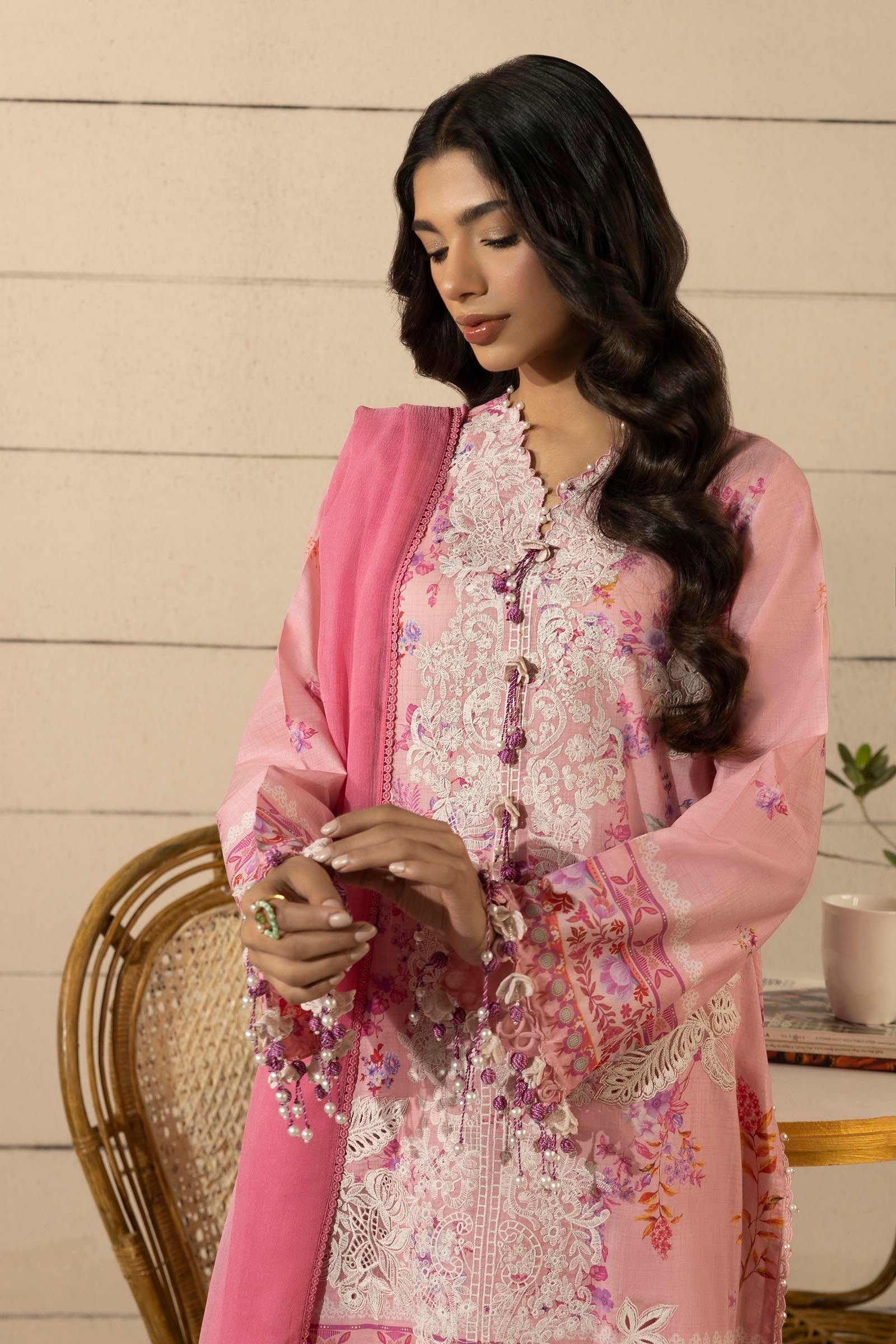 Sana Safinaz | Muzlin Spring 25 | M251-023A-3CI - House Of Anaya