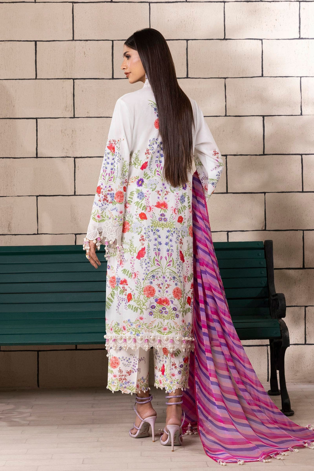 Sana Safinaz | Muzlin Spring 25 | M251-024A-3CI - House Of Anaya