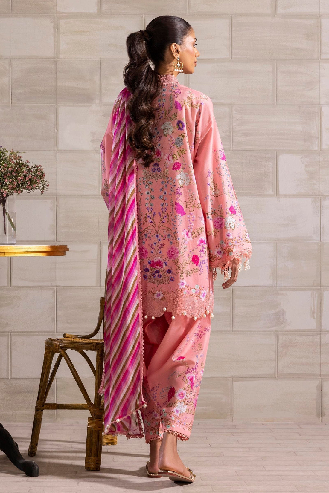Sana Safinaz | Muzlin Spring 25 | M251-024B-3CI - House Of Anaya