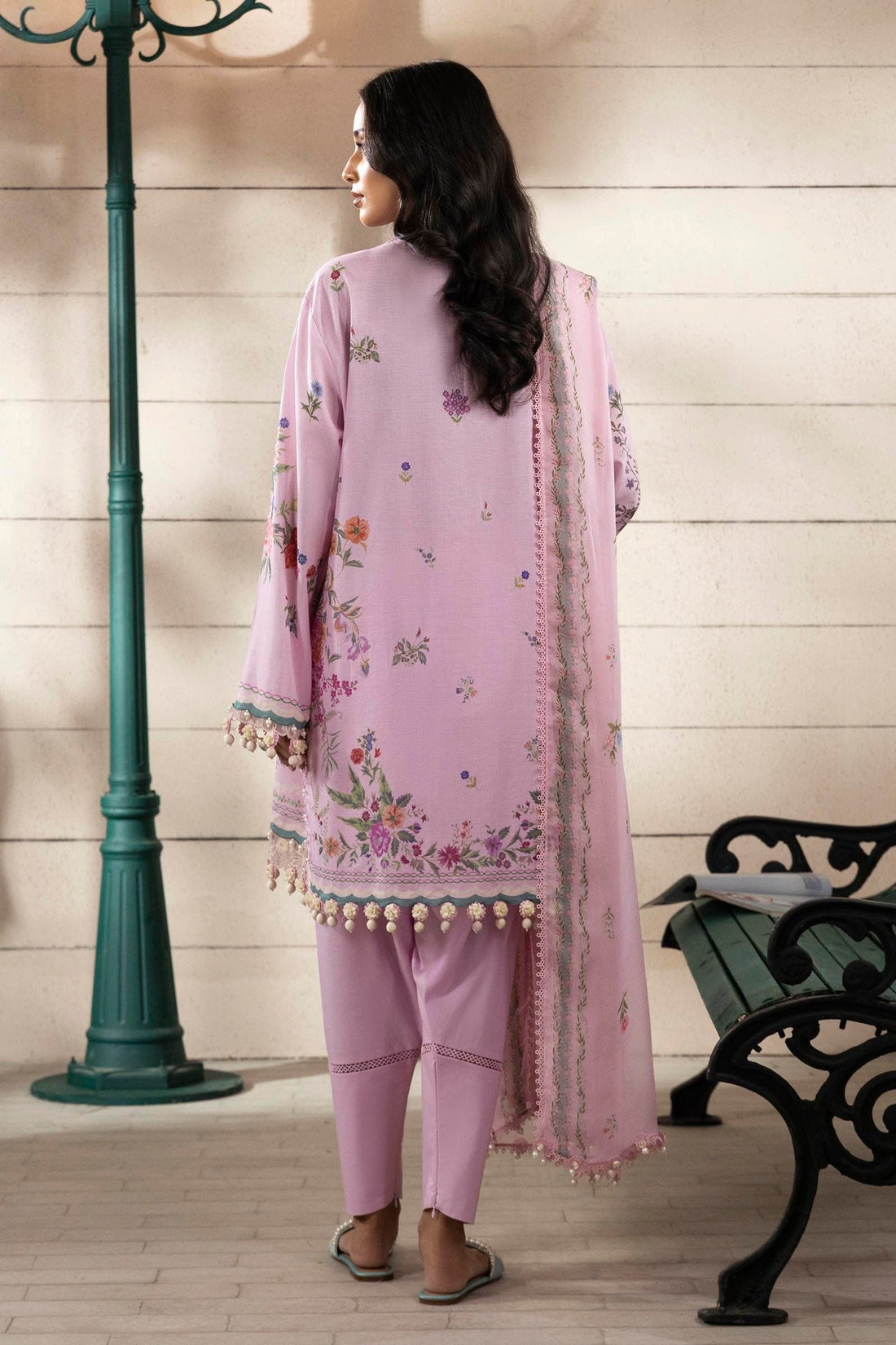 Sana Safinaz | Muzlin Spring 25 | M251-028B-3CI - House Of Anaya
