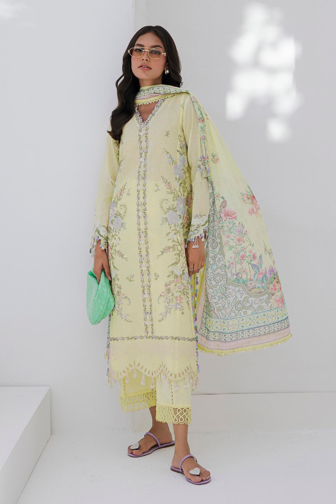Sana Safinaz | Muzlin Summer 25 | 009A