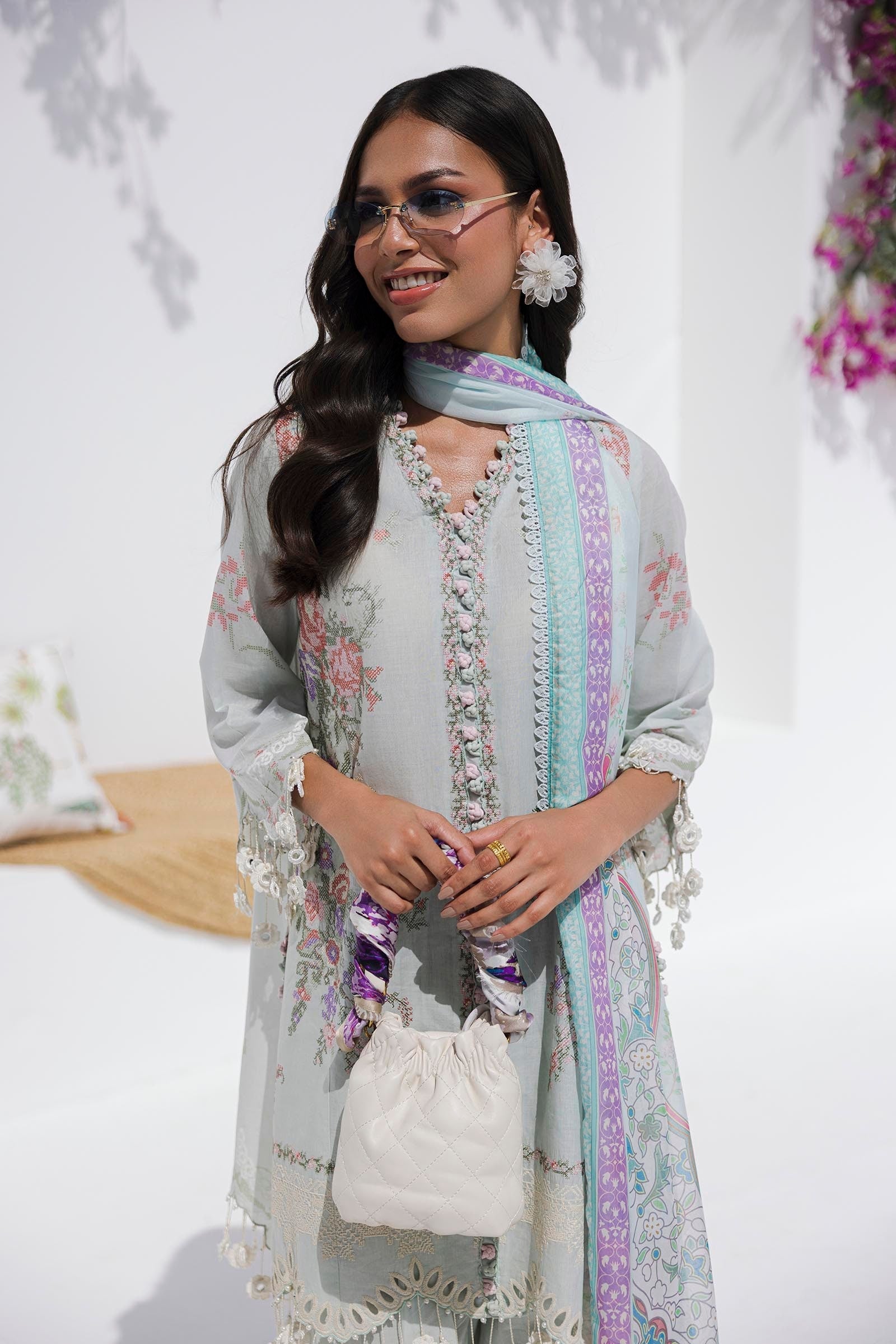 Sana Safinaz | Muzlin Summer 25 | 009B