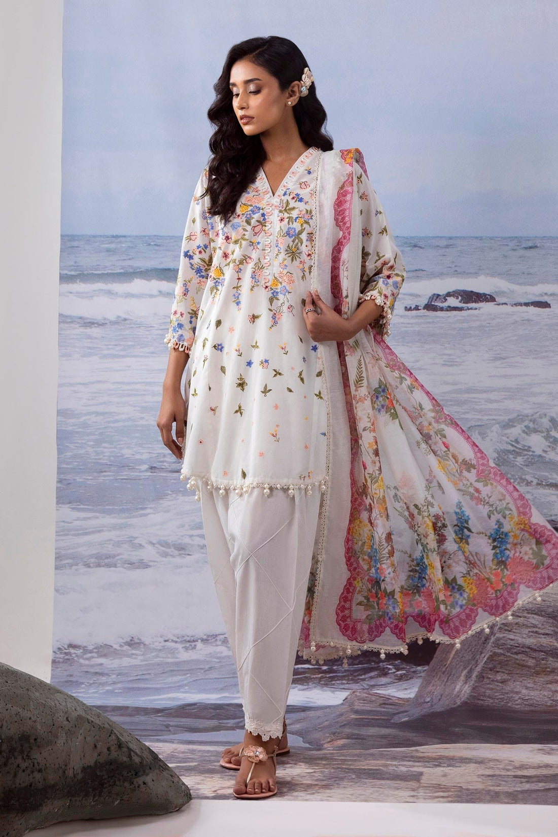 Sana Safinaz | Muzlin Summer 25 | 015A