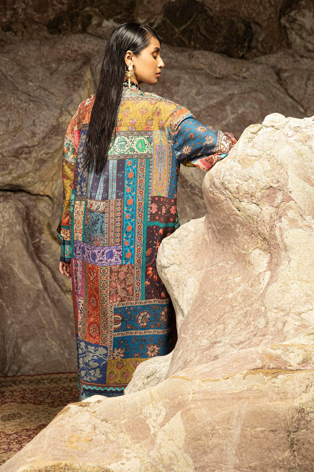 Sana Safinaz | Mahay Spring 24 | H241-014B-2C - House Of Anaya