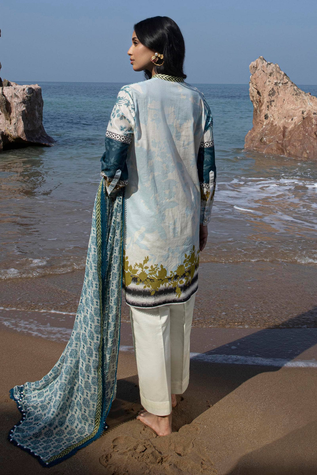 Sana Safinaz | Mahay Spring 24 | H241-015A-2I - House Of Anaya