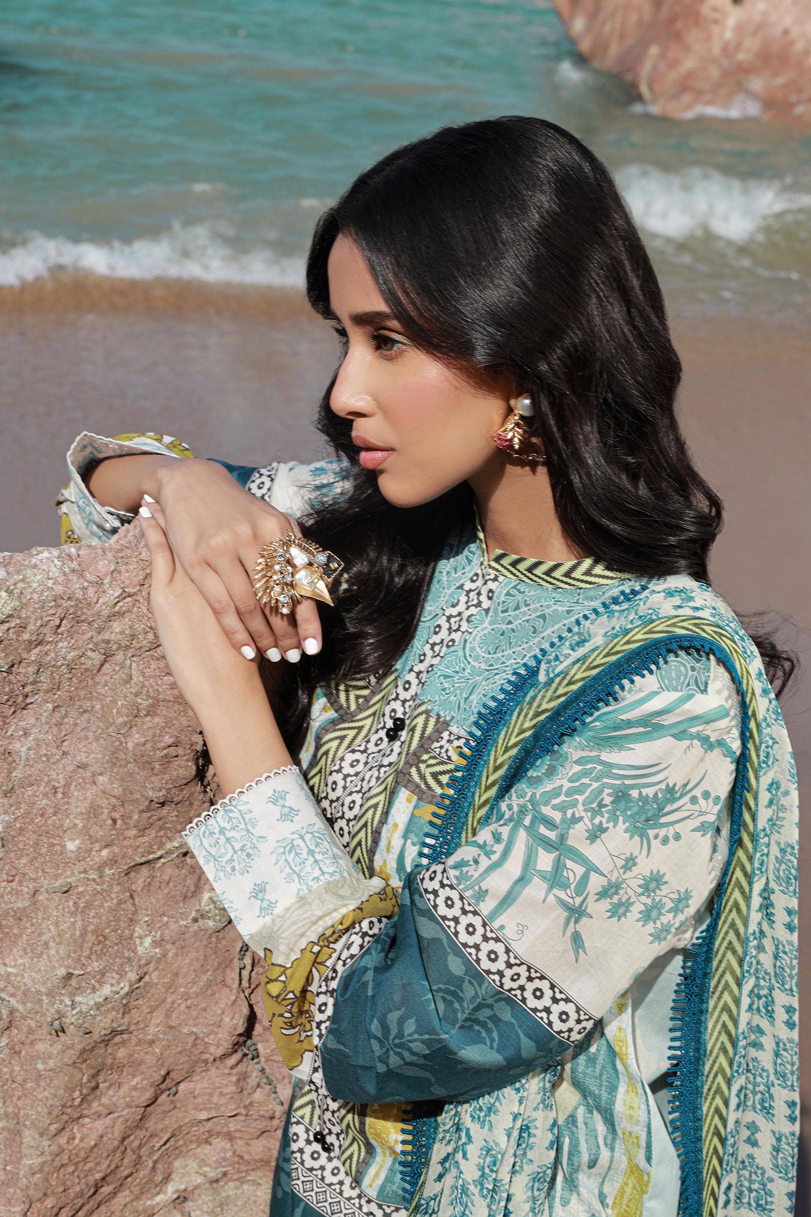 Sana Safinaz | Mahay Spring 24 | H241-015A-2I - House Of Anaya