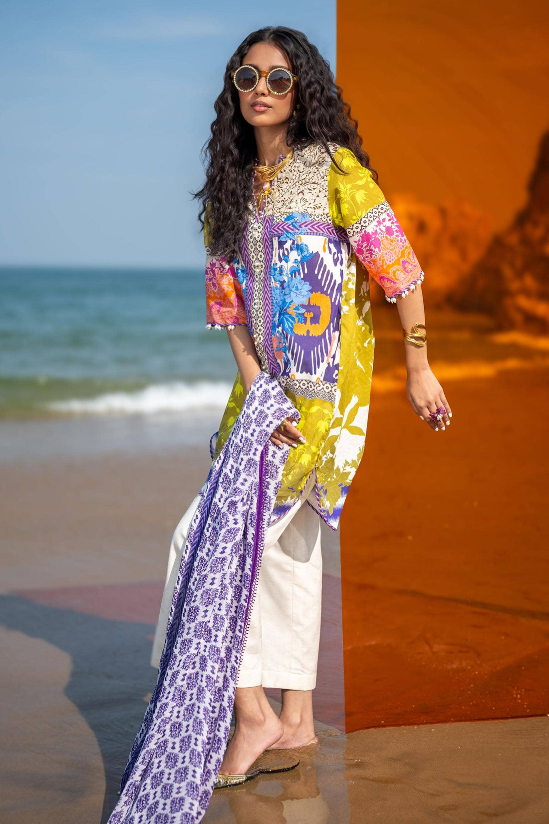 Sana Safinaz | Mahay Spring 24 | H241-015B-2I - House Of Anaya