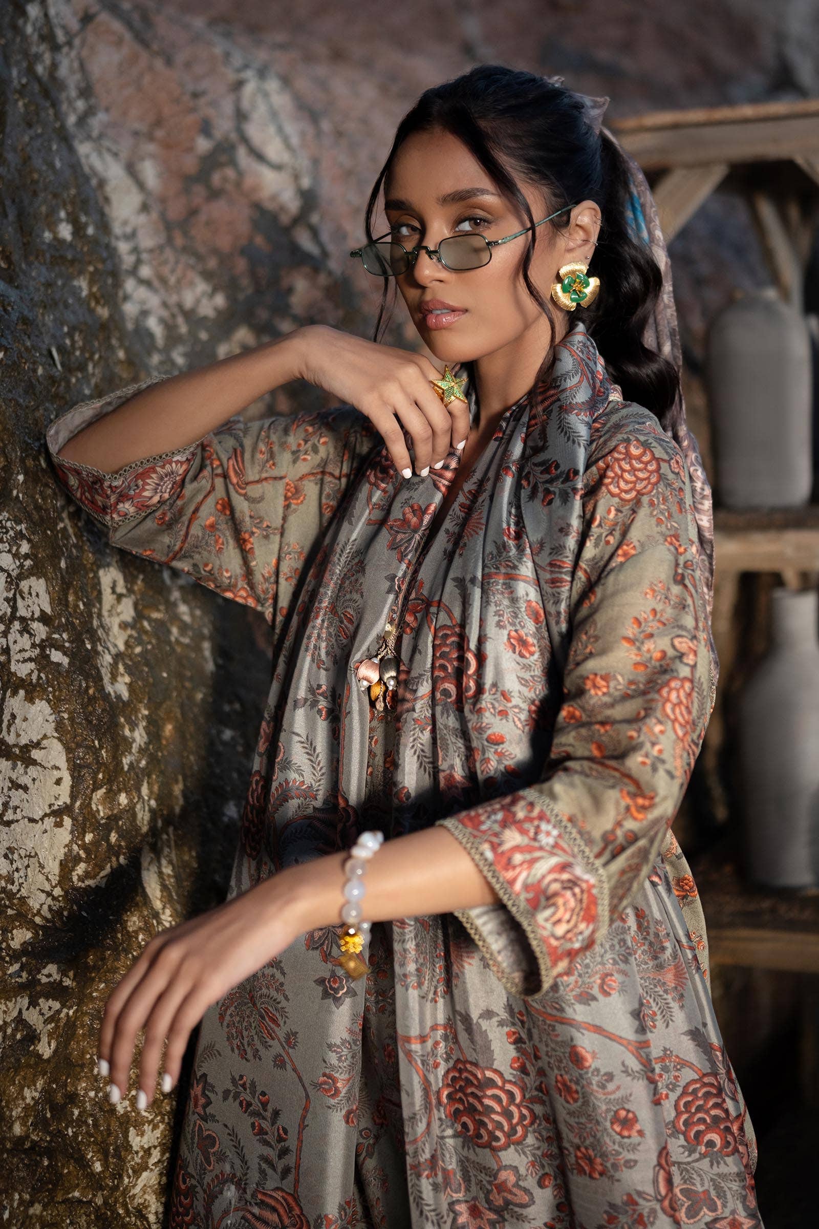 Sana Safinaz | Mahay Spring 24 | H241-016A-3CK - House Of Anaya