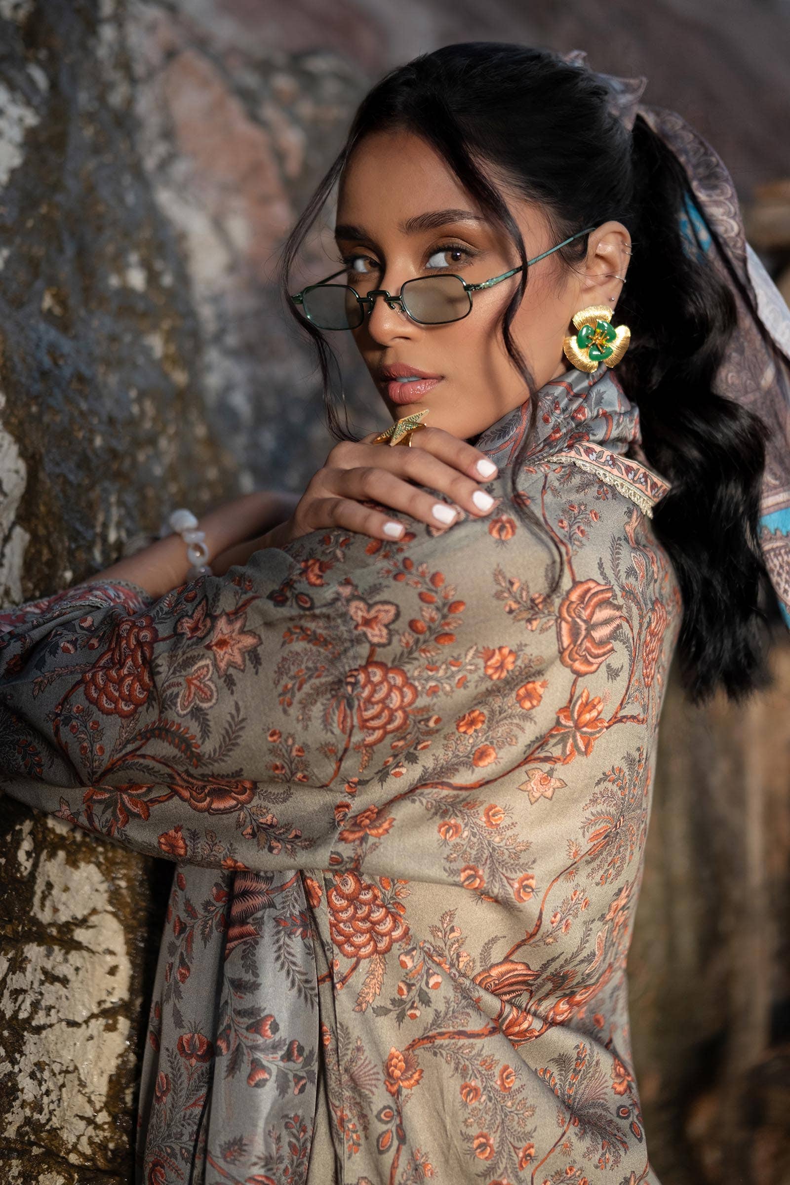 Sana Safinaz | Mahay Spring 24 | H241-016A-3CK - House Of Anaya