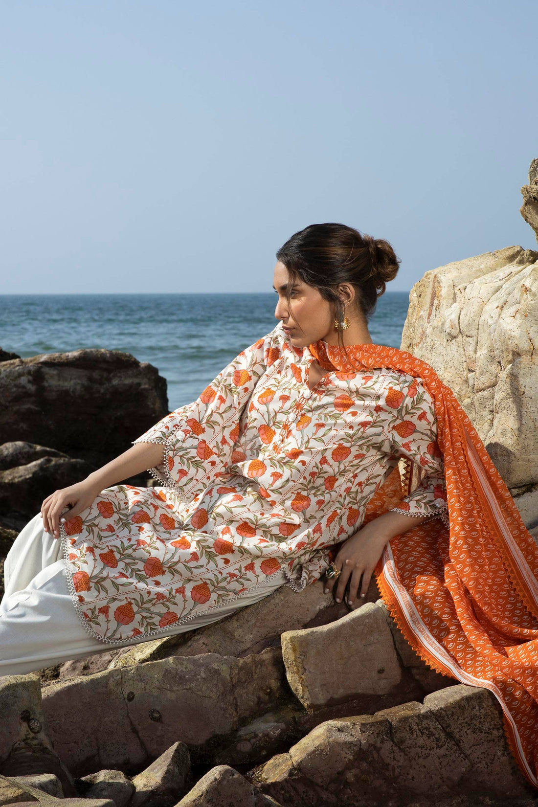 Sana Safinaz | Mahay Spring 24 | H241-002B-2BI - House Of Anaya