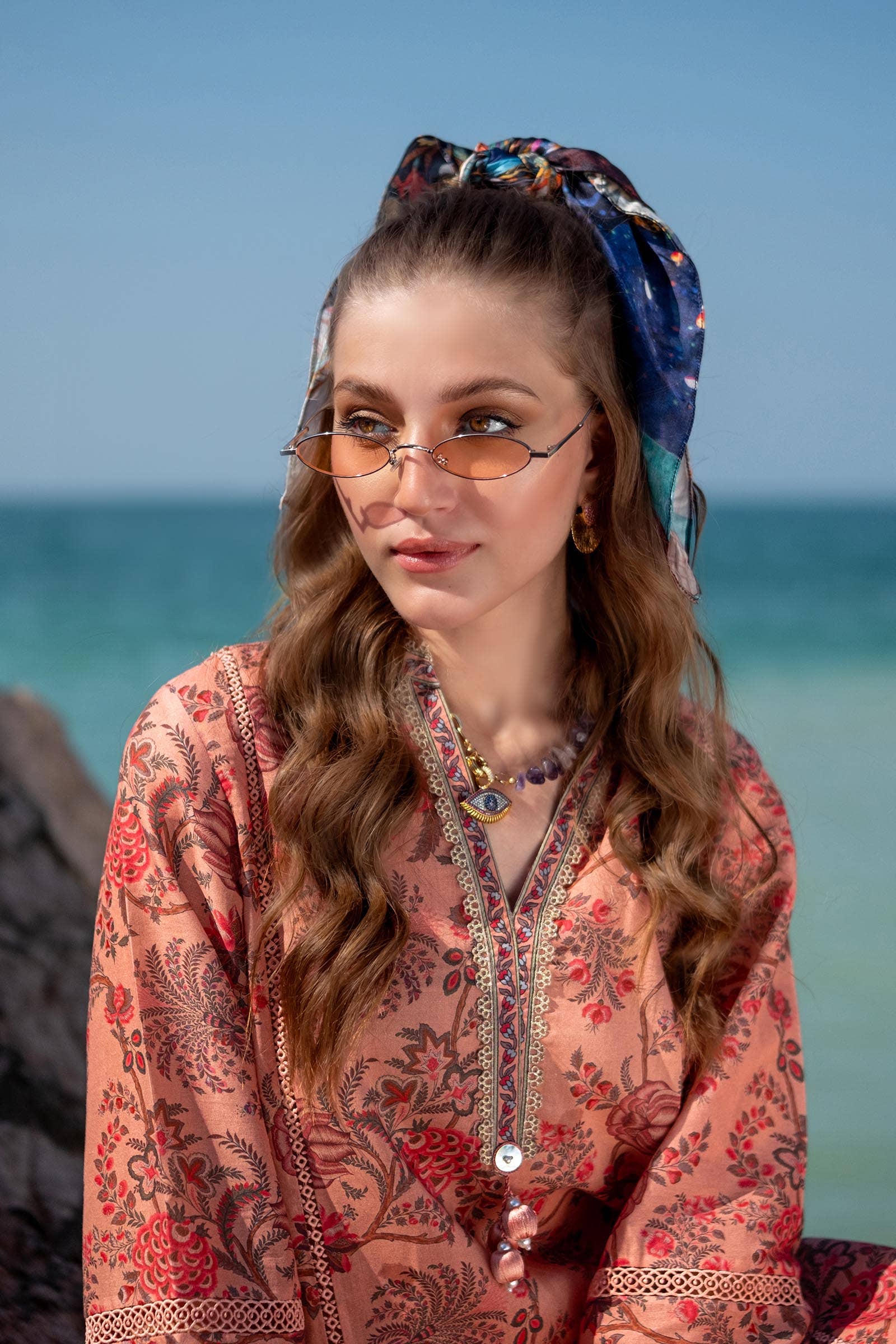 Sana Safinaz | Mahay Spring 24 | H241-016B-3CK - House Of Anaya