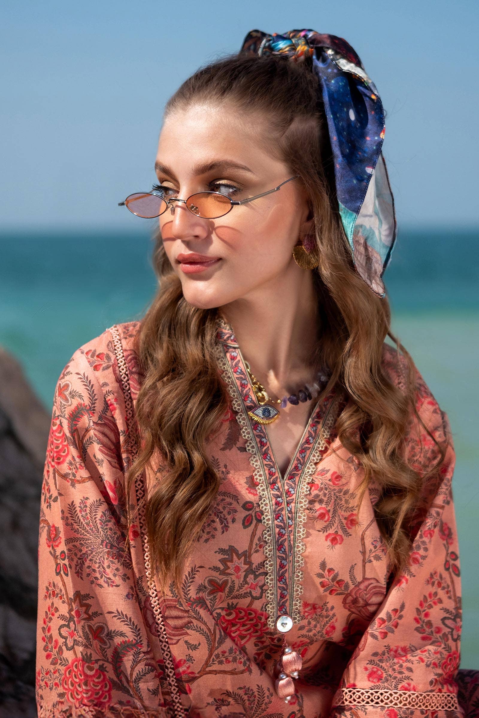 Sana Safinaz | Mahay Spring 24 | H241-016B-3CK - House Of Anaya