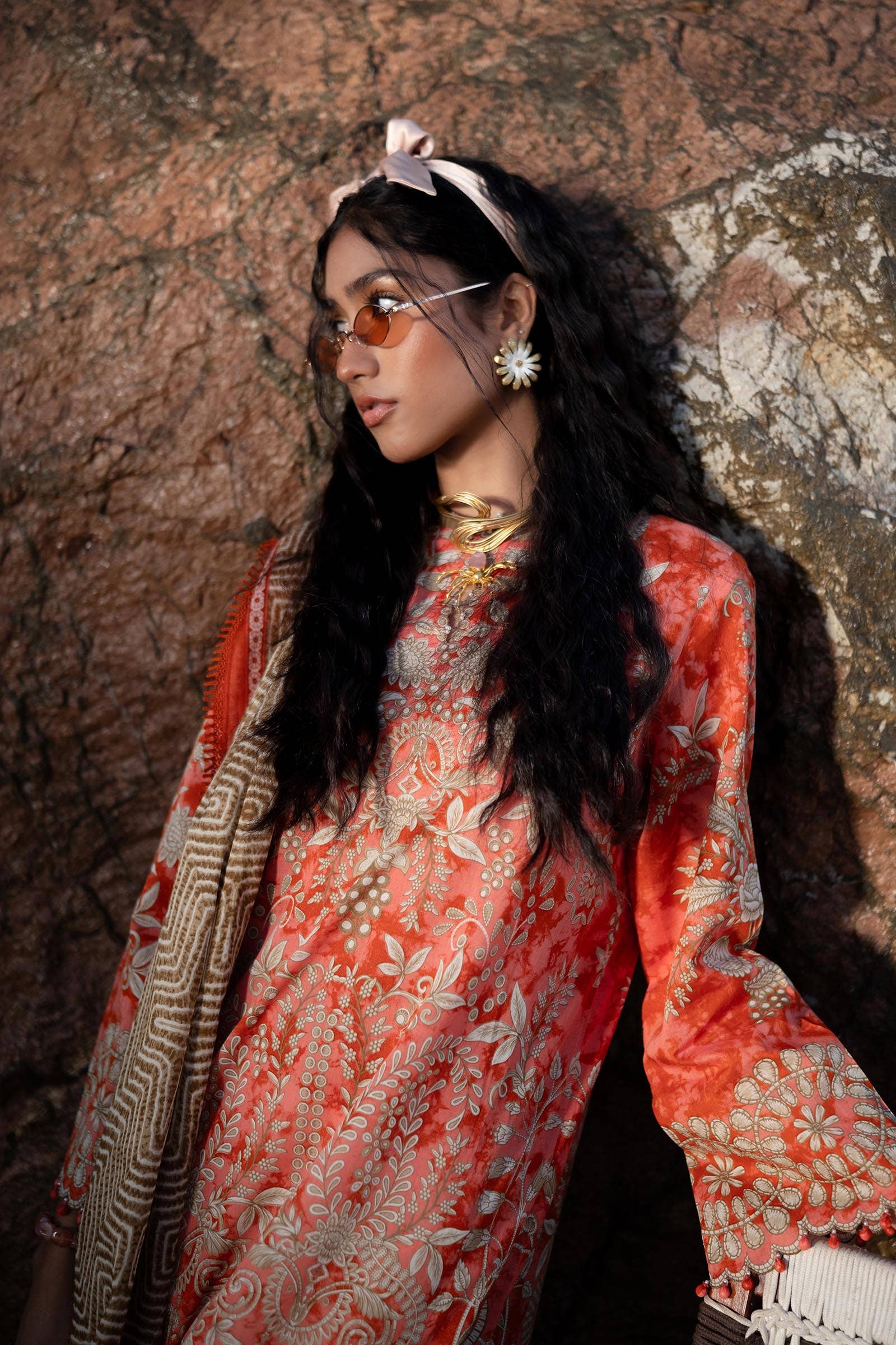 Sana Safinaz | Mahay Spring 24 | H241-018A-2BG - House Of Anaya