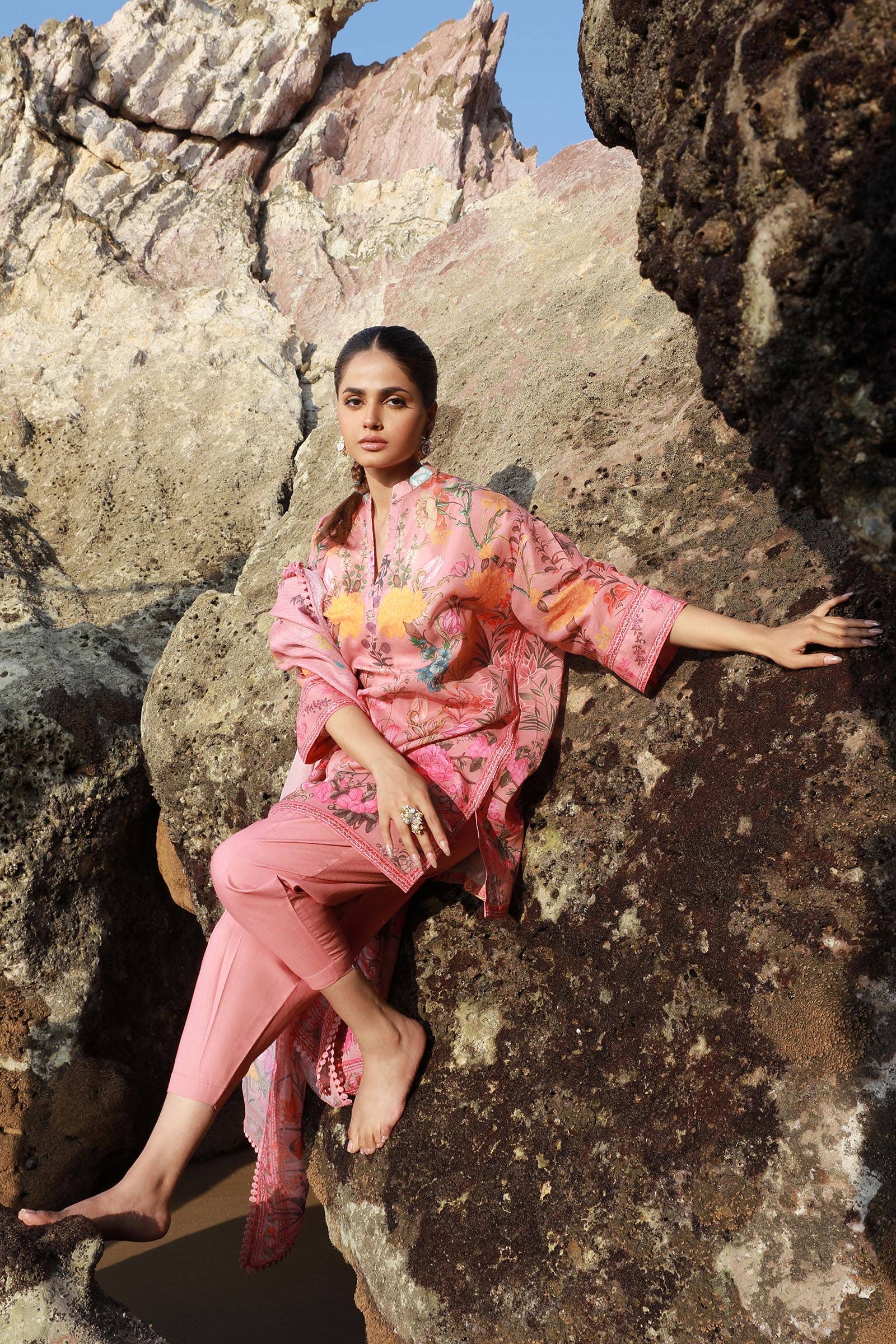 Sana Safinaz | Mahay Spring 24 | H241-019A-3CS - House Of Anaya