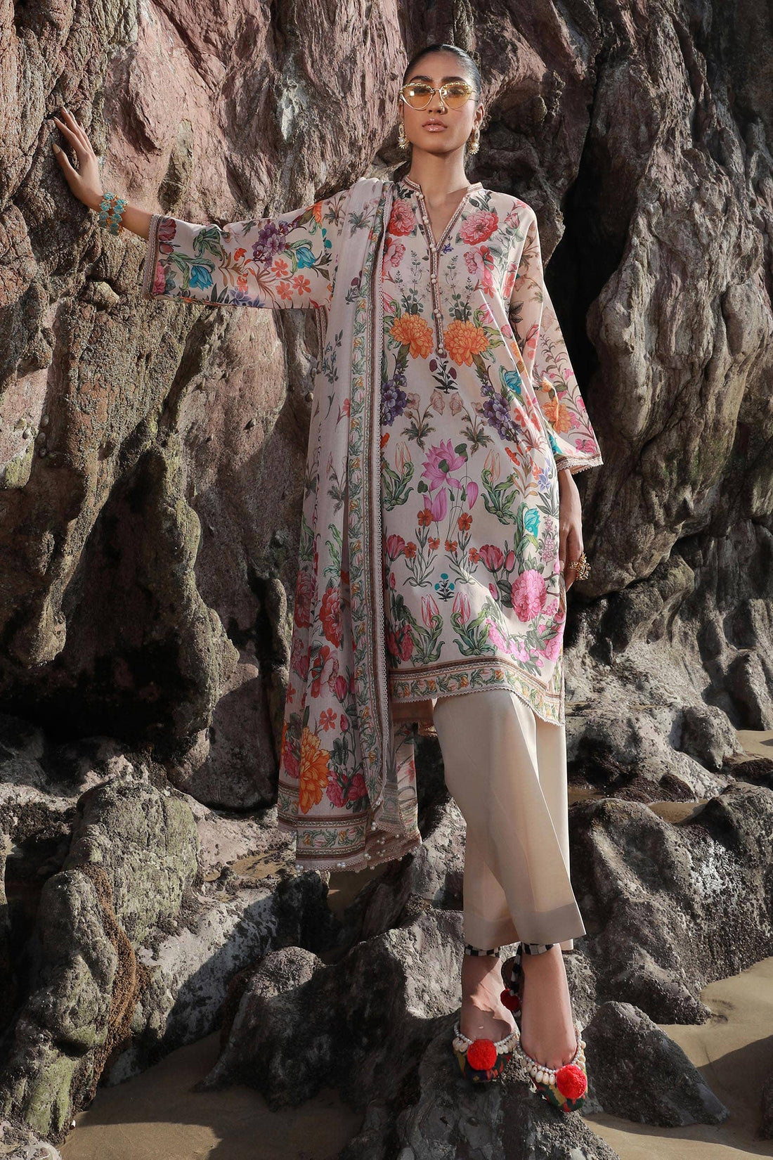 Sana Safinaz | Mahay Spring 24 | H241-019B-3CS - House Of Anaya