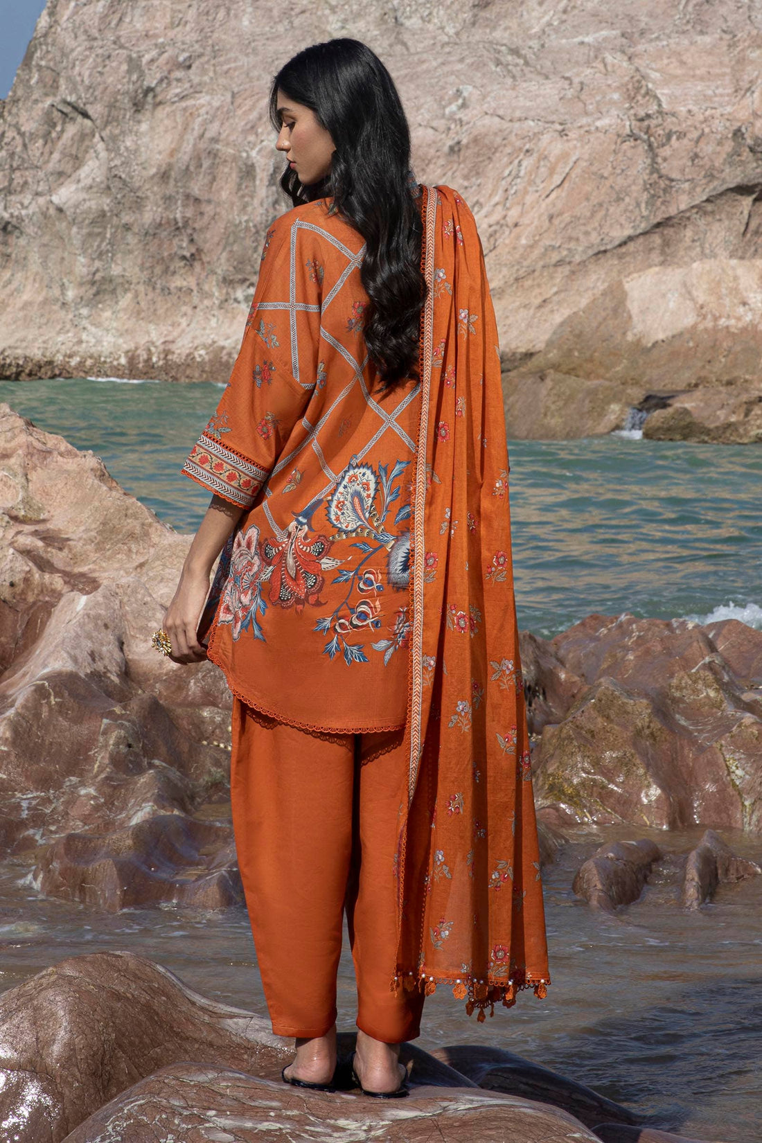 Sana Safinaz | Mahay Spring 24 | H241-020A-3CG - House Of Anaya