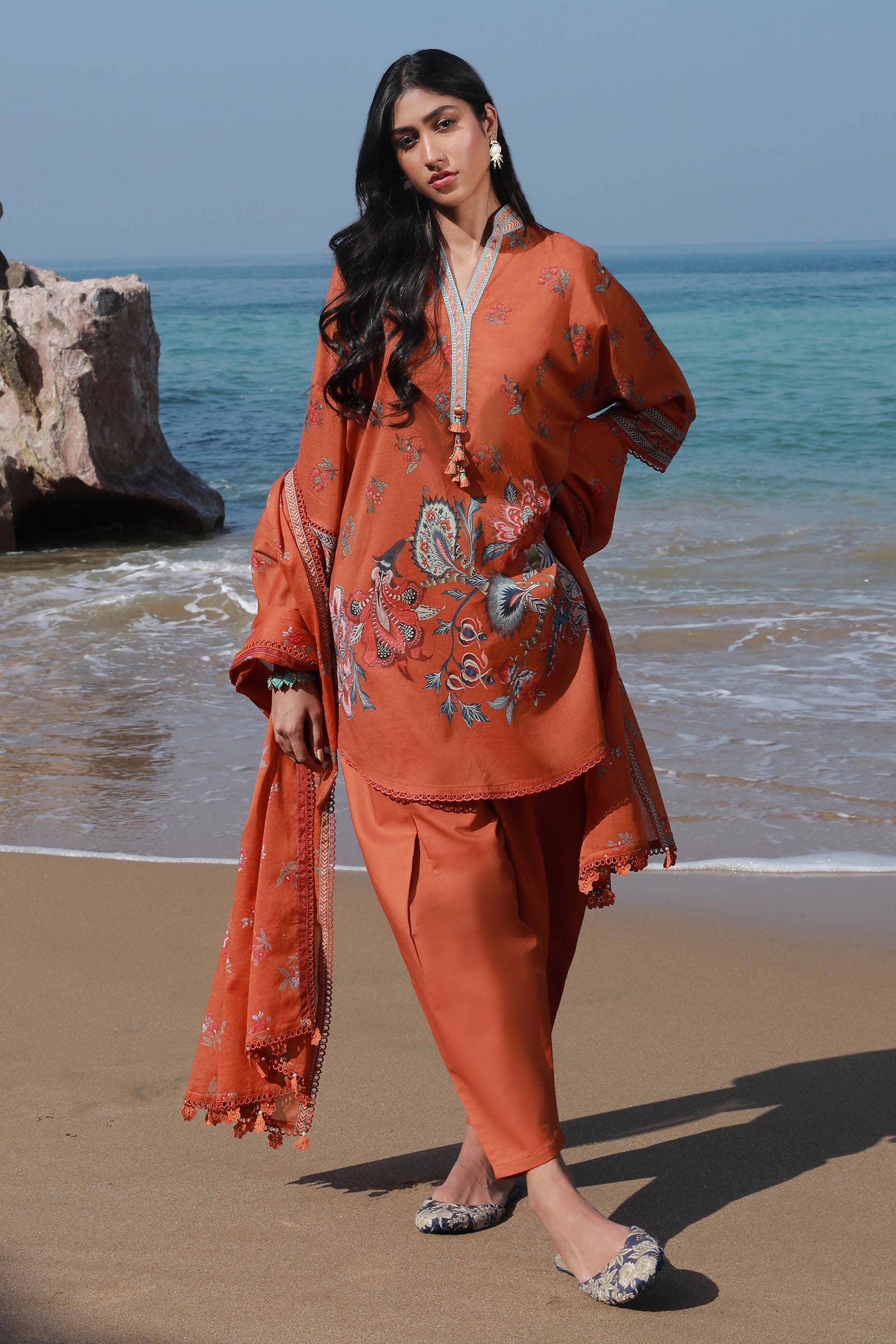 Sana Safinaz | Mahay Spring 24 | H241-020A-3CG - House Of Anaya