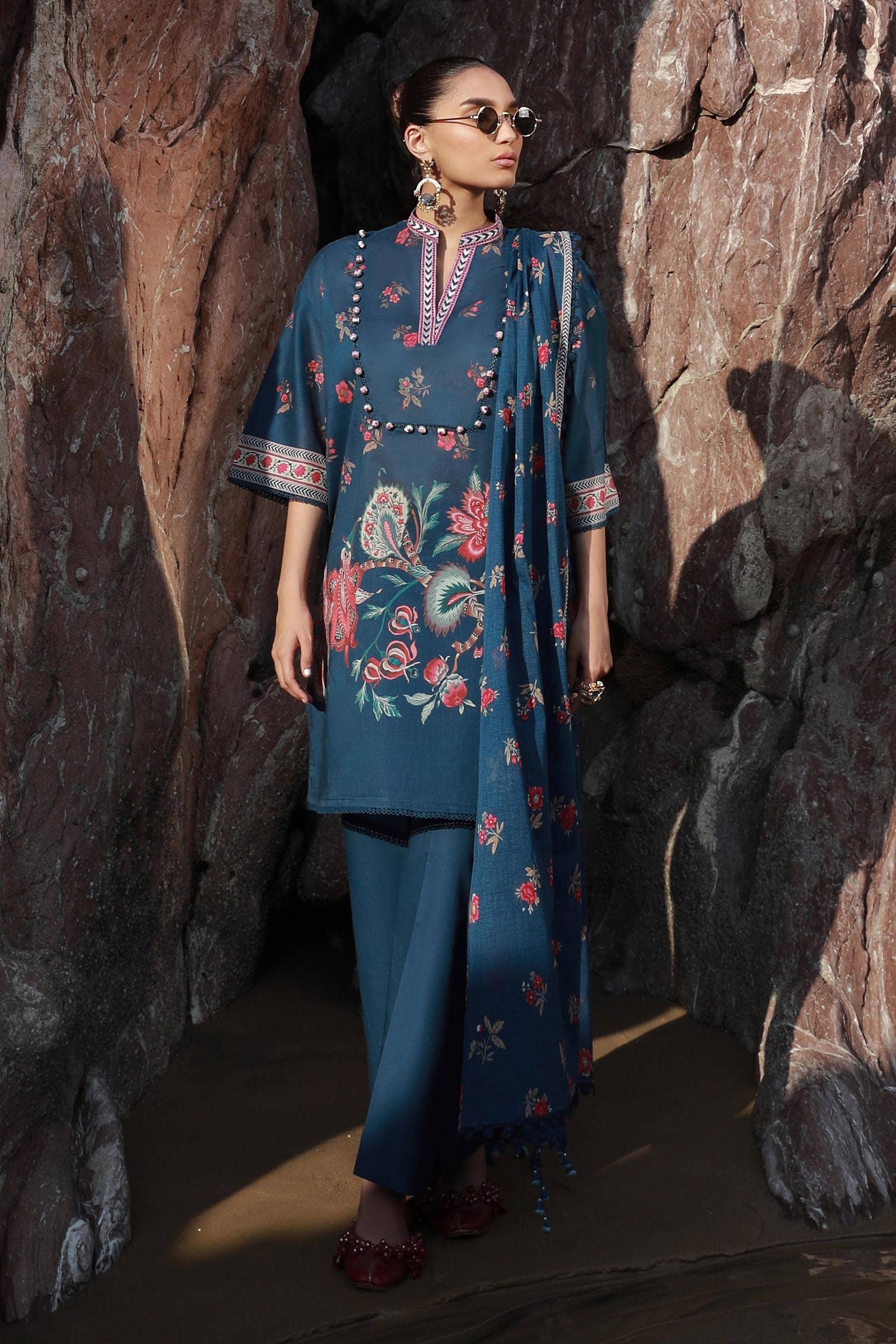 Sana Safinaz | Mahay Spring 24 | H241-020B-3CG - House Of Anaya