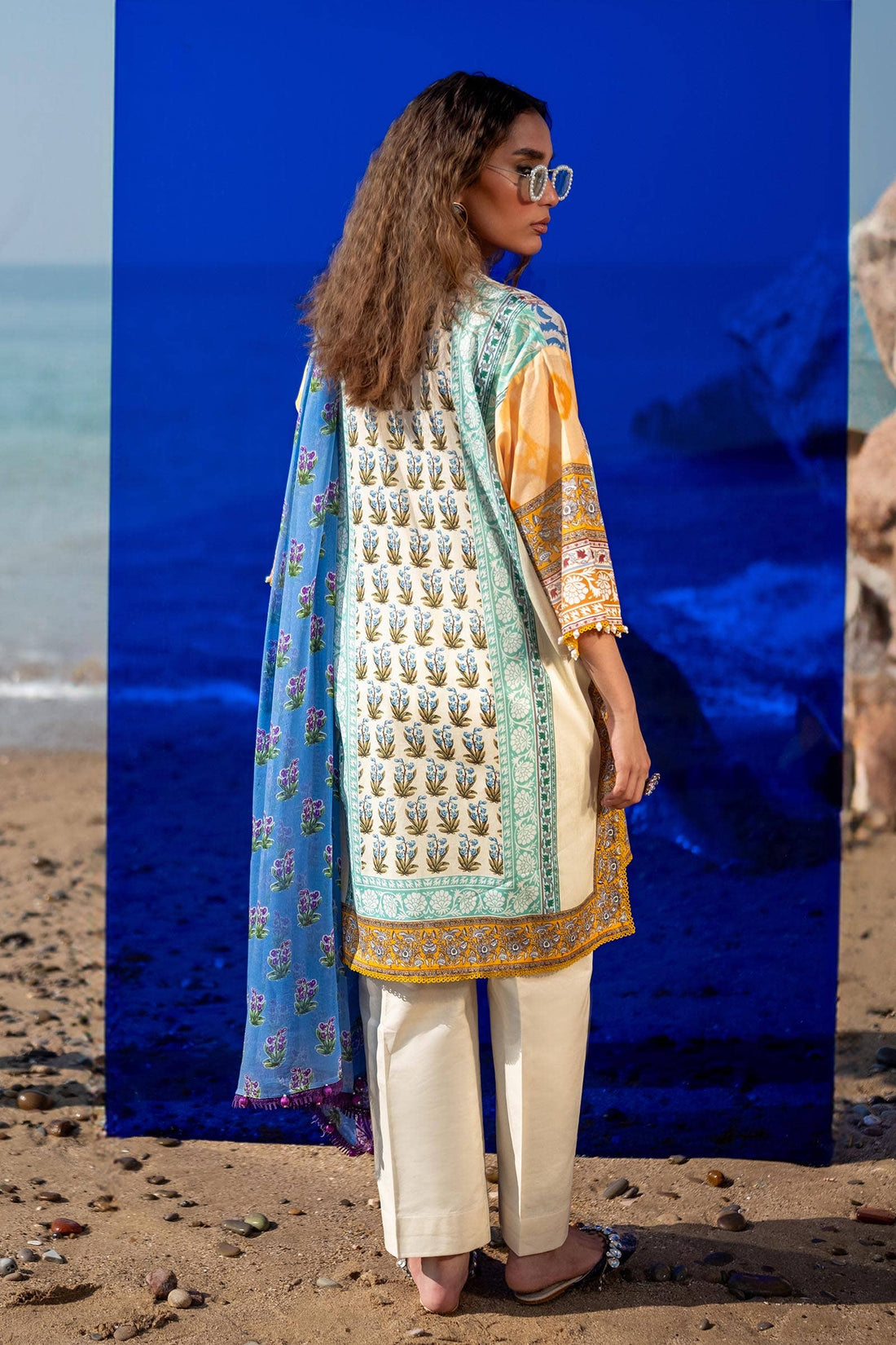 Sana Safinaz | Mahay Spring 24 | H241-003A-2BI - House Of Anaya