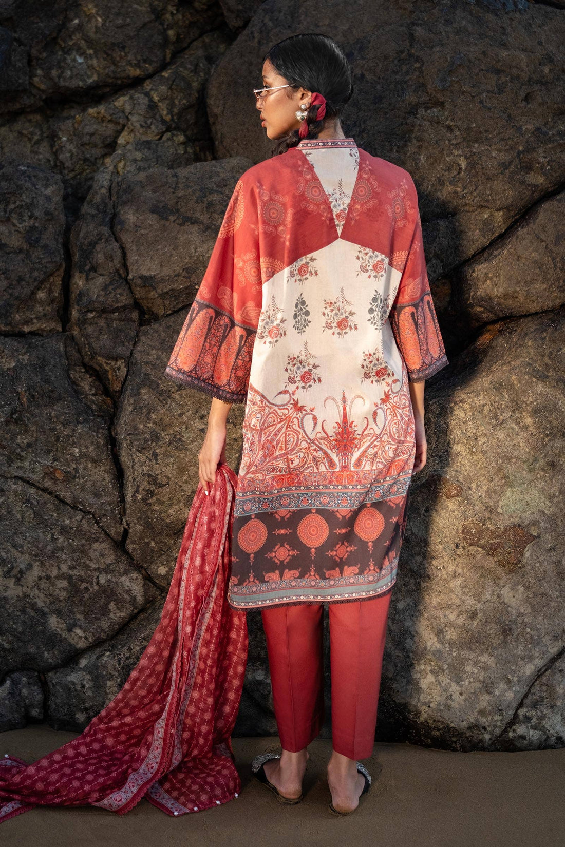 Sana Safinaz | Mahay Spring 24 | H241-021A-3DE - House Of Anaya