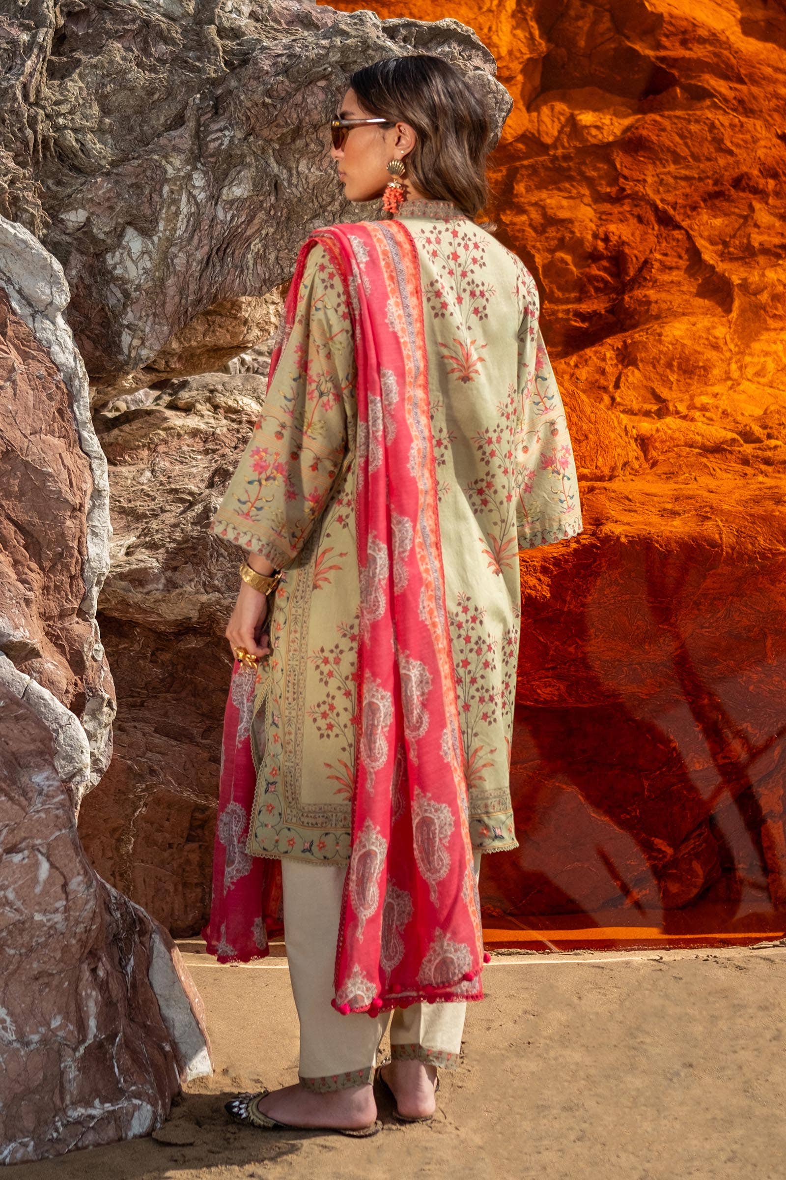 Sana Safinaz | Mahay Spring 24 | H241-023B-2DD - House Of Anaya
