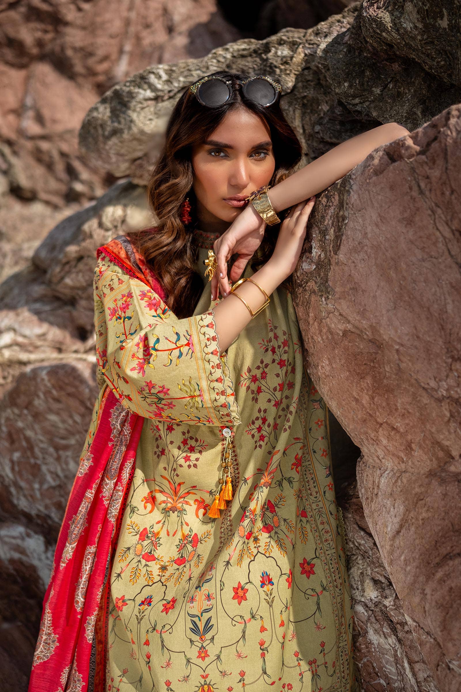 Sana Safinaz | Mahay Spring 24 | H241-023B-2DD - House Of Anaya