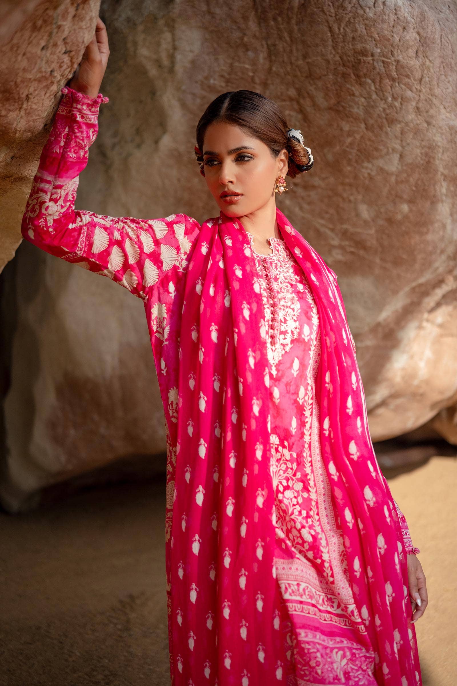 Sana Safinaz | Mahay Spring 24 | H241-005A-3CI - House Of Anaya