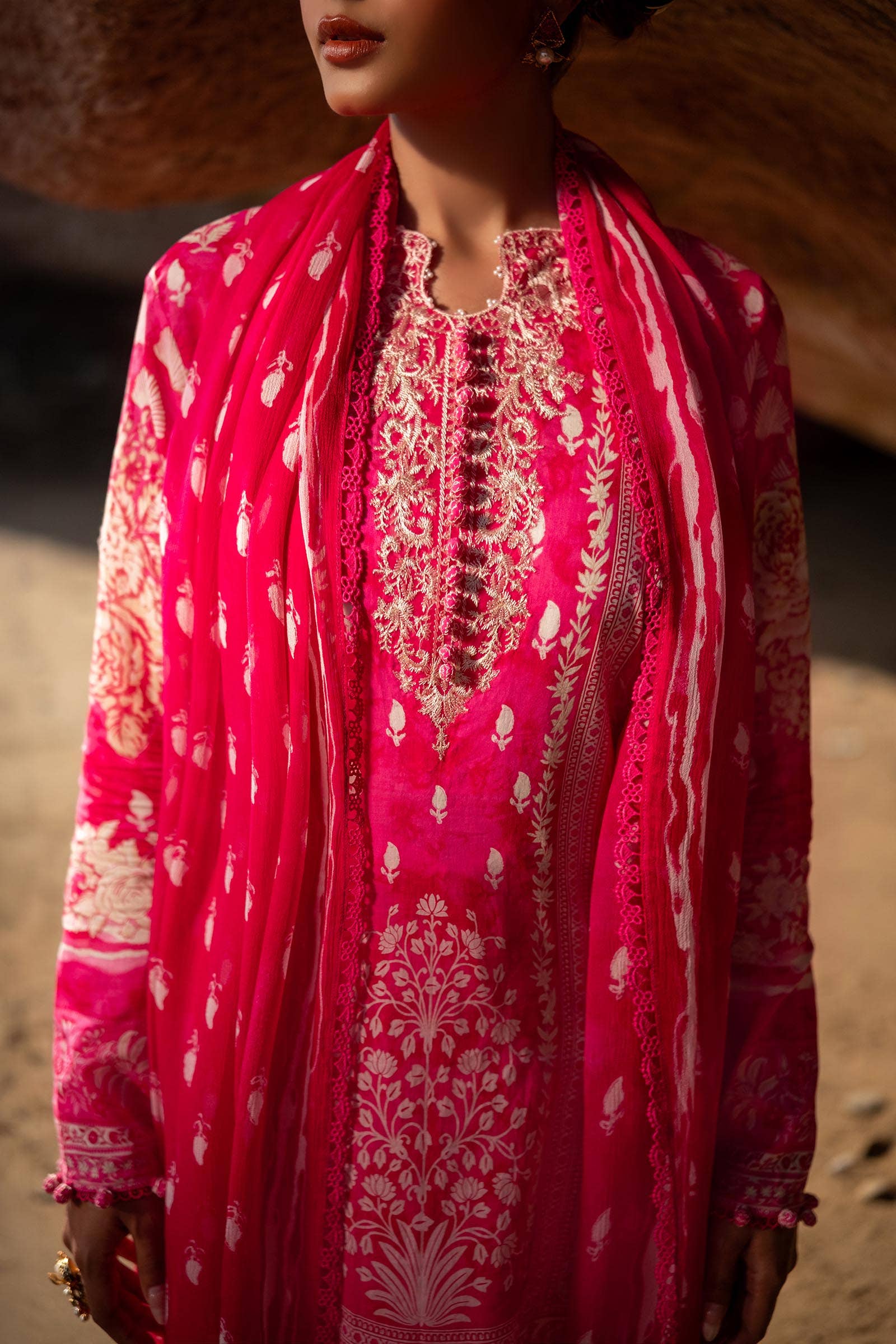 Sana Safinaz | Mahay Spring 24 | H241-005A-3CI - House Of Anaya