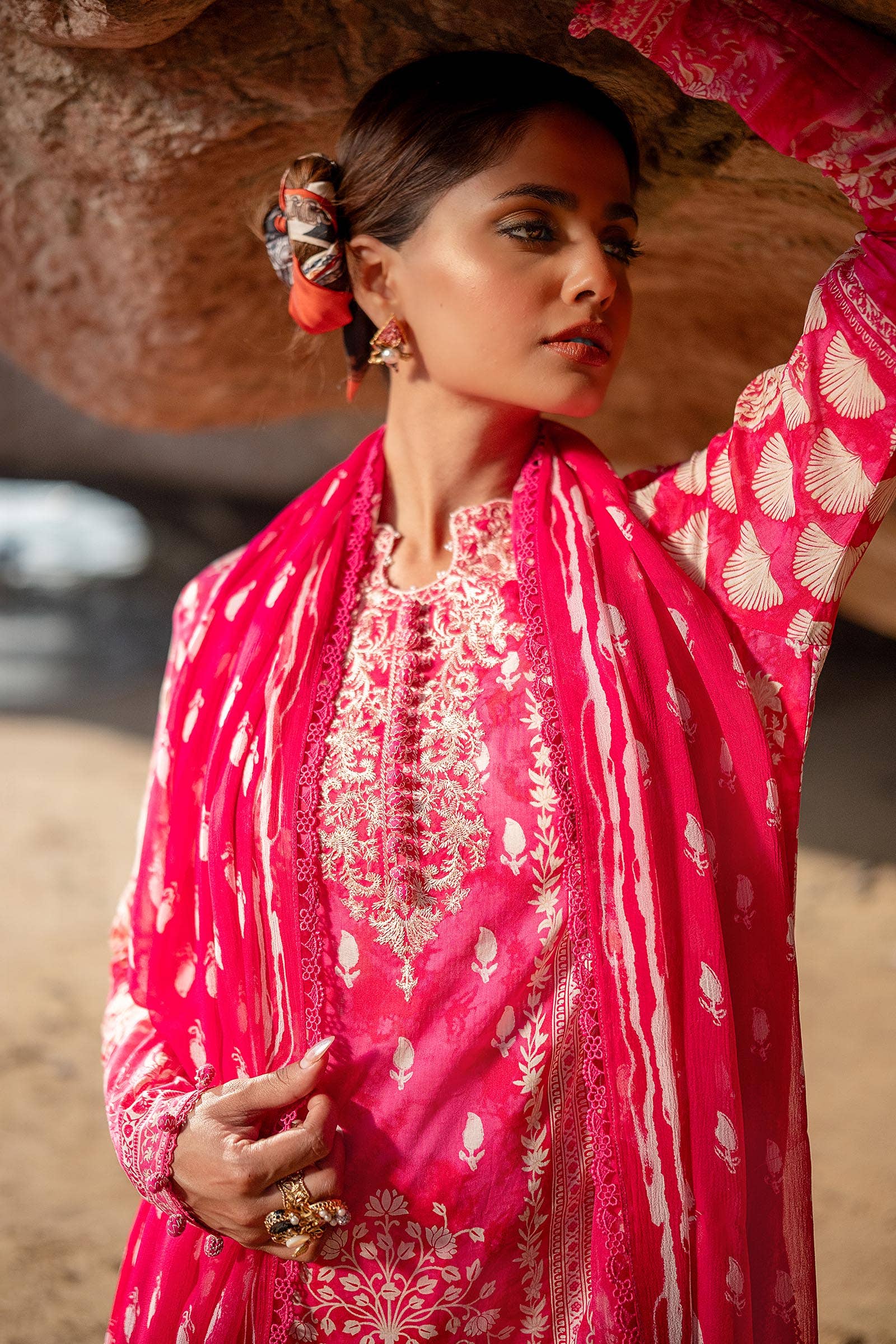 Sana Safinaz | Mahay Spring 24 | H241-005A-3CI - House Of Anaya