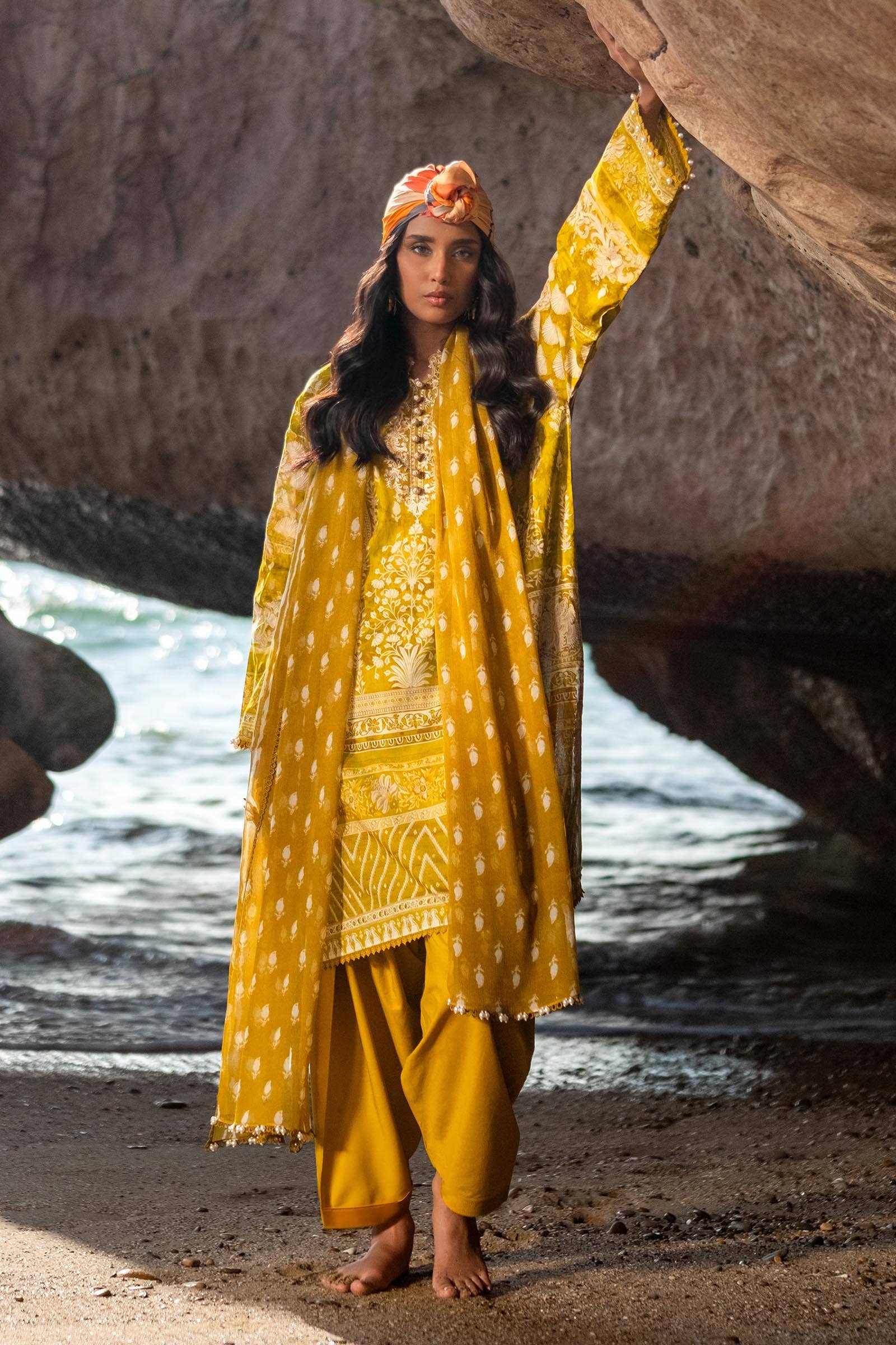 Sana Safinaz | Mahay Spring 24 | H241-005B-3CI - House Of Anaya