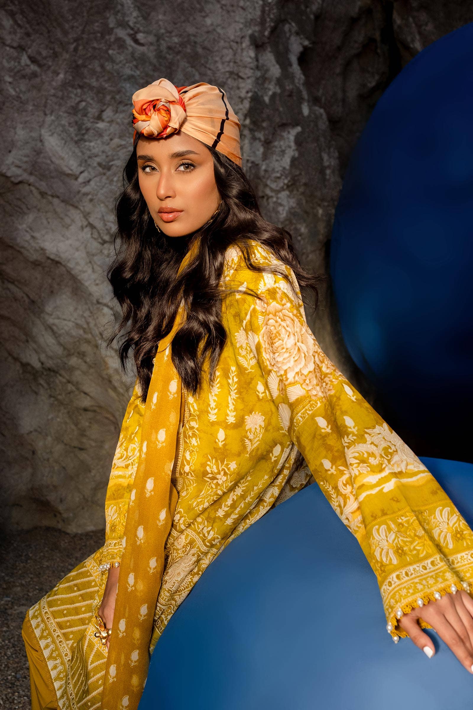 Sana Safinaz | Mahay Spring 24 | H241-005B-3CI - House Of Anaya