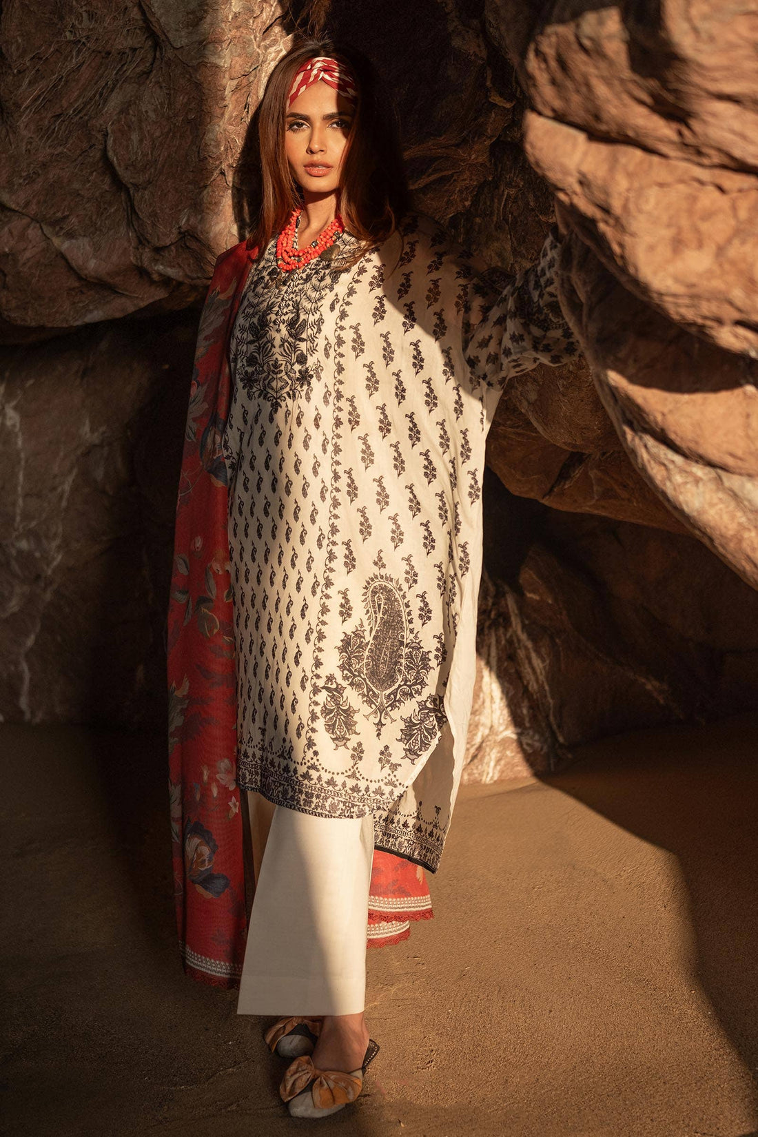 Sana Safinaz | Mahay Spring 24 | H241-006A-2BS - House Of Anaya