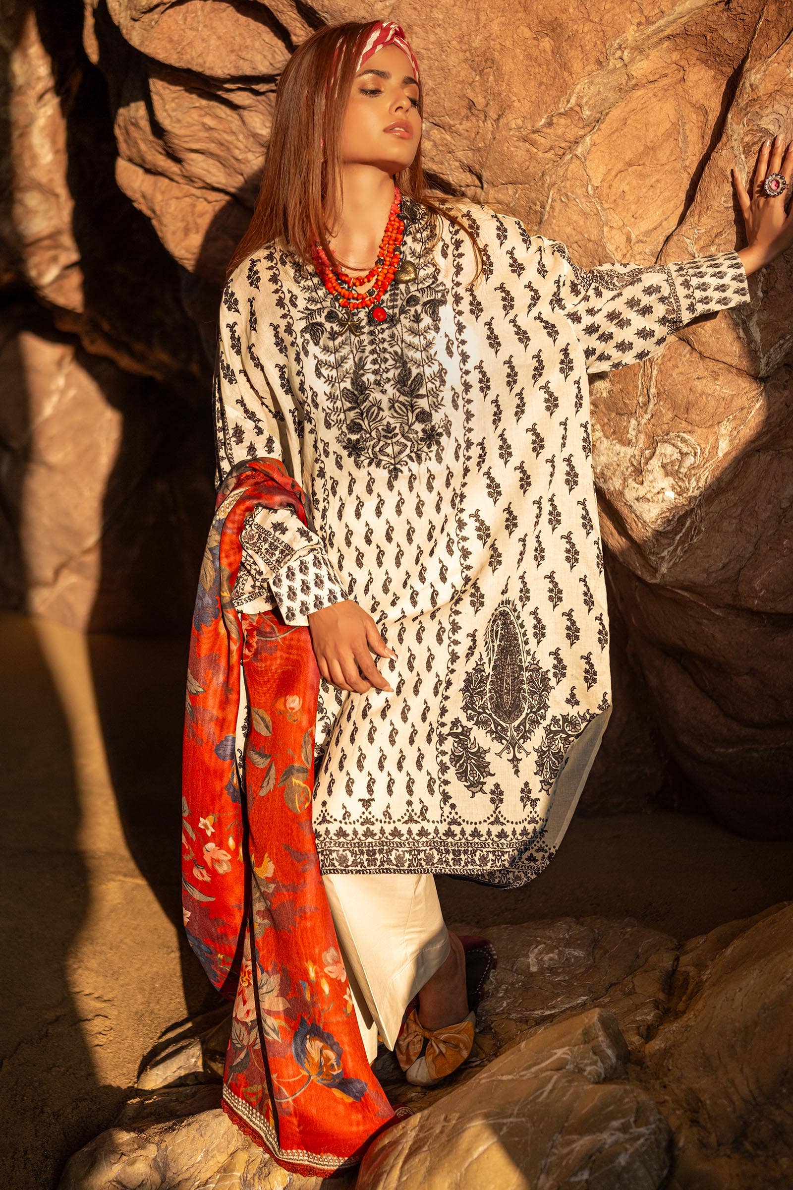 Sana Safinaz | Mahay Spring 24 | H241-006A-2BS - House Of Anaya