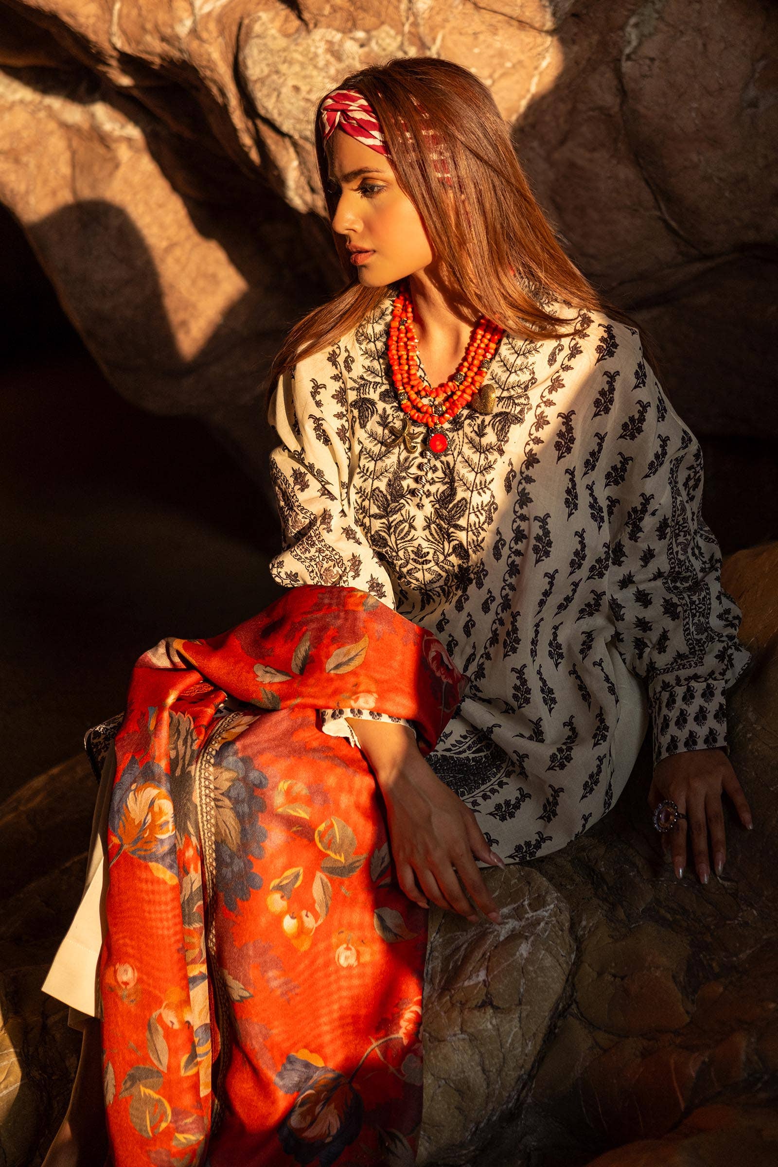 Sana Safinaz | Mahay Spring 24 | H241-006A-2BS - House Of Anaya