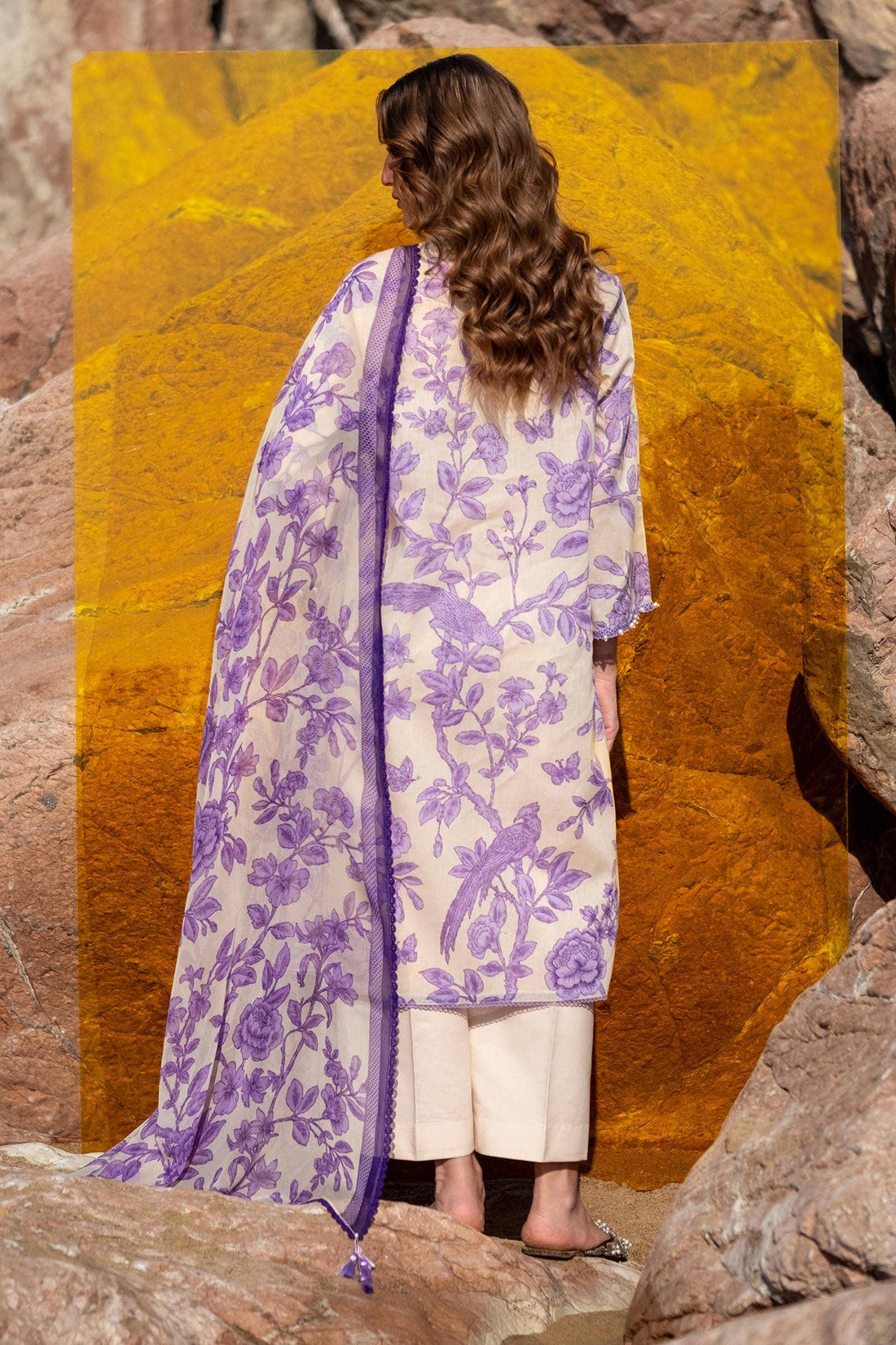 Sana Safinaz | Mahay Spring 24 | H241-001B-3CI - House Of Anaya