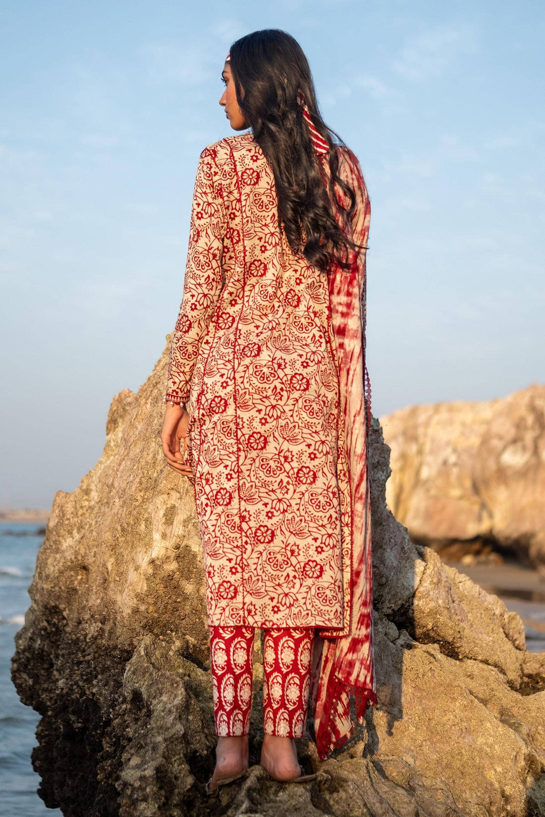 Sana Safinaz | Mahay Spring 24 | H241-008B-3CG - House Of Anaya