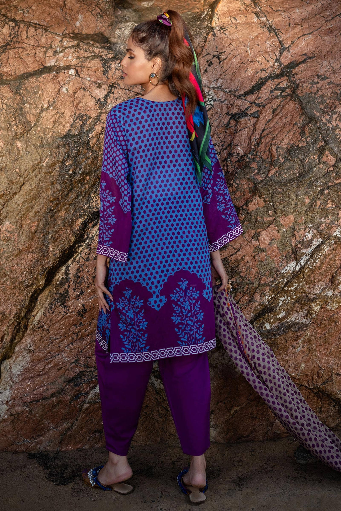 Sana Safinaz | Mahay Spring 24 | H241-010B-3CI - House Of Anaya