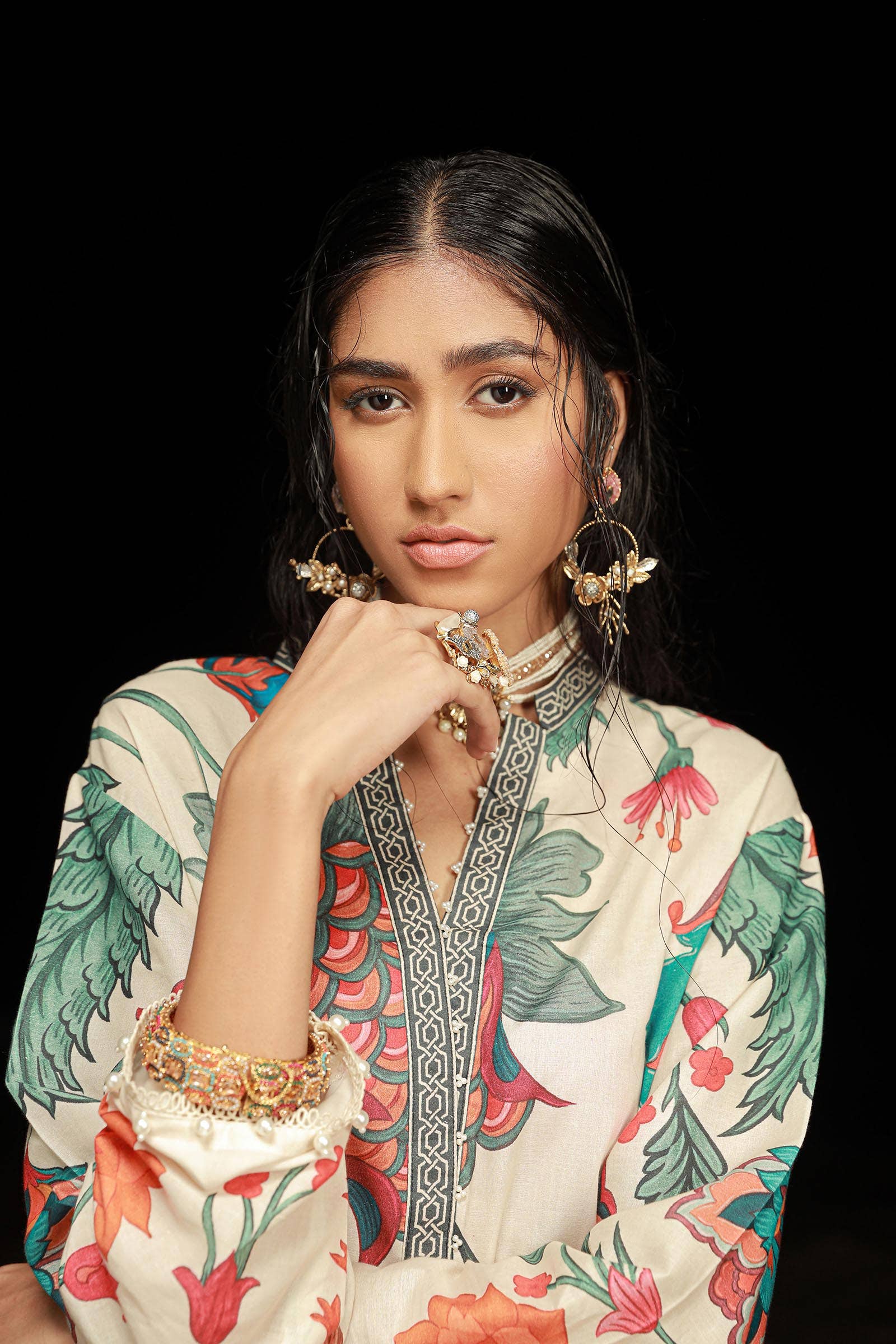 Sana Safinaz | Mahay Spring 24 | H241-011B-2C - House Of Anaya