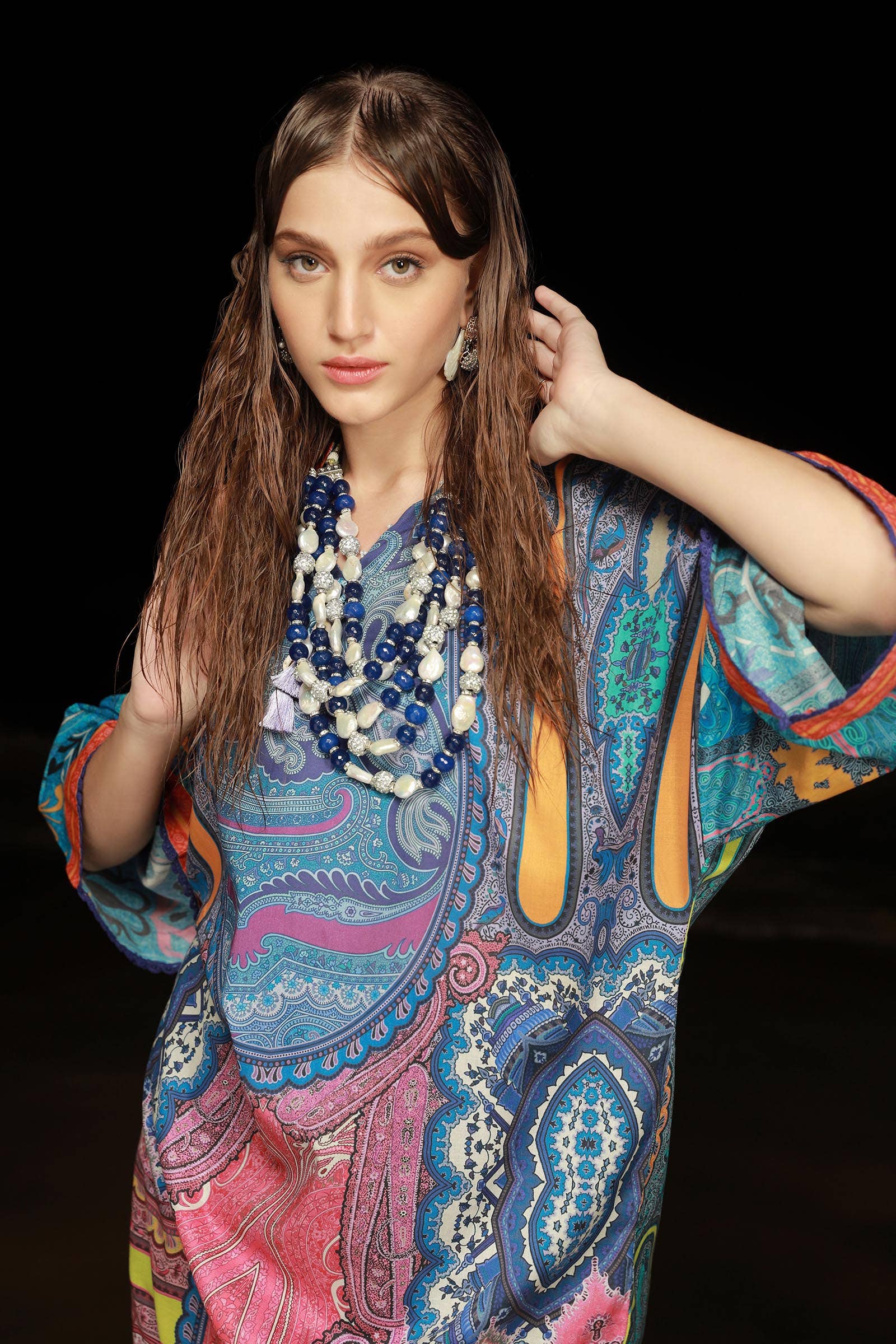Sana Safinaz | Mahay Spring 24 | H241-012B-2C - House Of Anaya