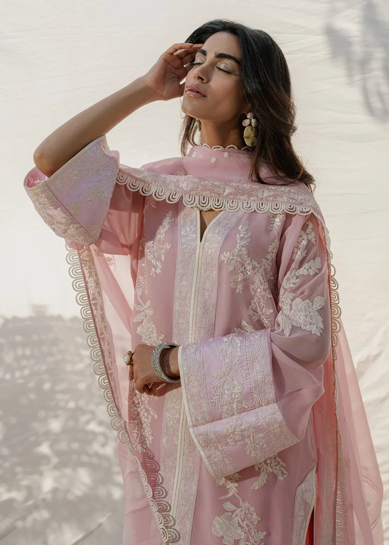 Mahgul | Eid Edit 2024 | Blush Coral - House of Zarish