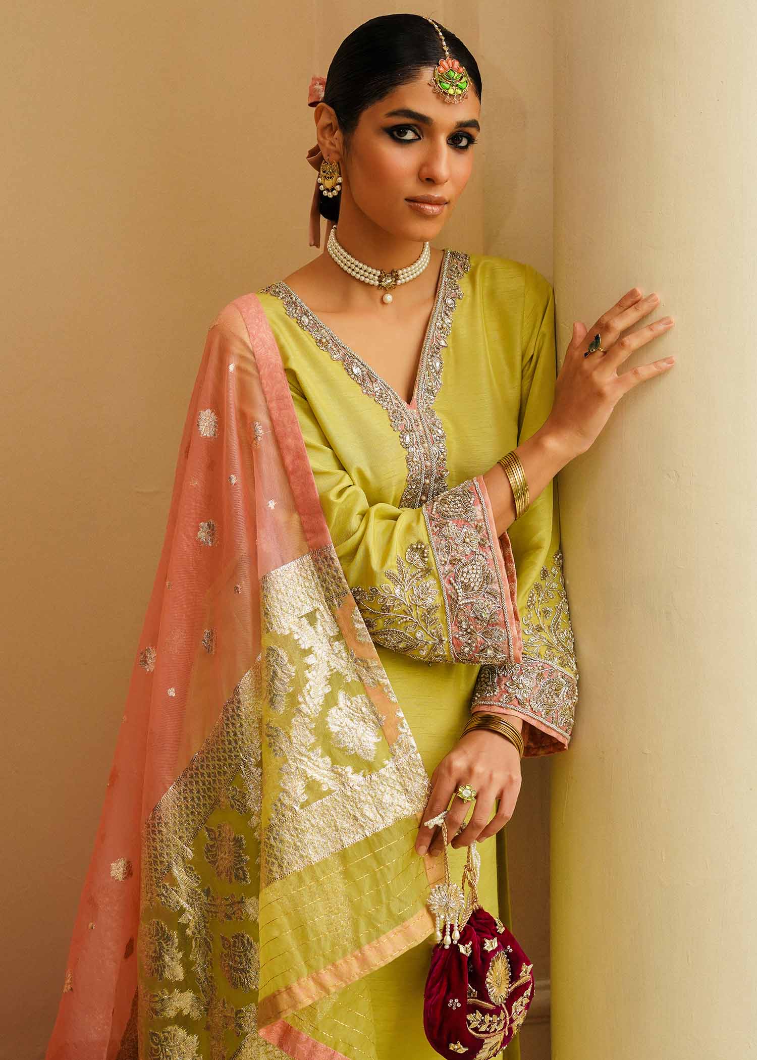 Mahgul | Eid Edit 2024 | Lemon Mint - House of Zarish