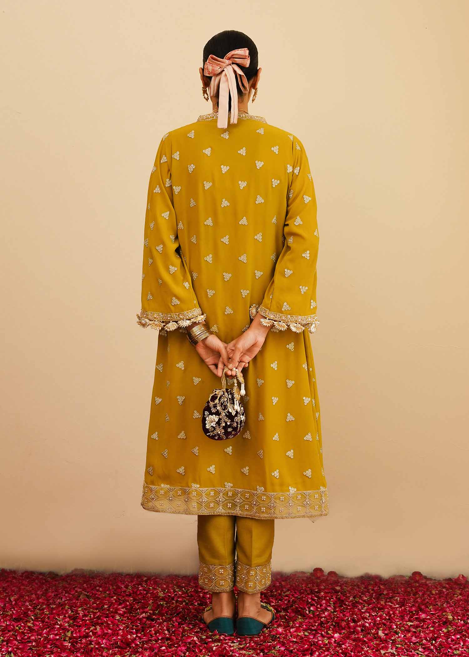 Mahgul | Eid Edit 2024 | Mustard Shine - House of Zarish