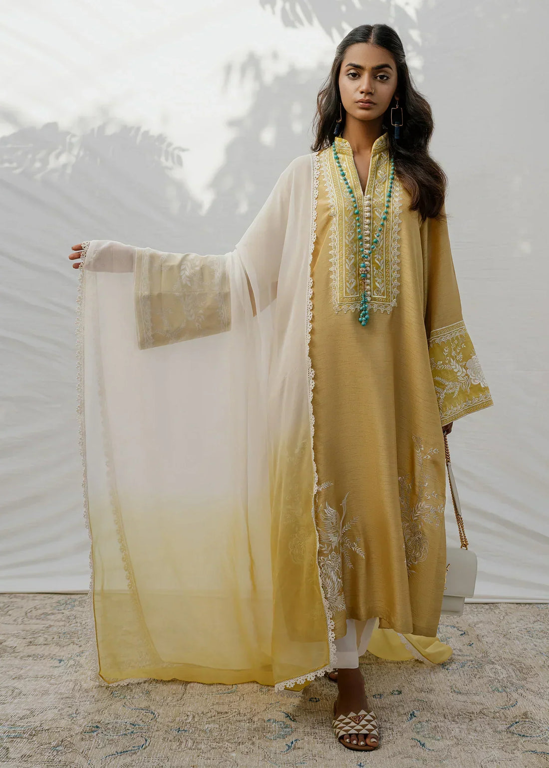 Mahgul | Eid Edit 2024 | Yellow Gold - House of Zarish