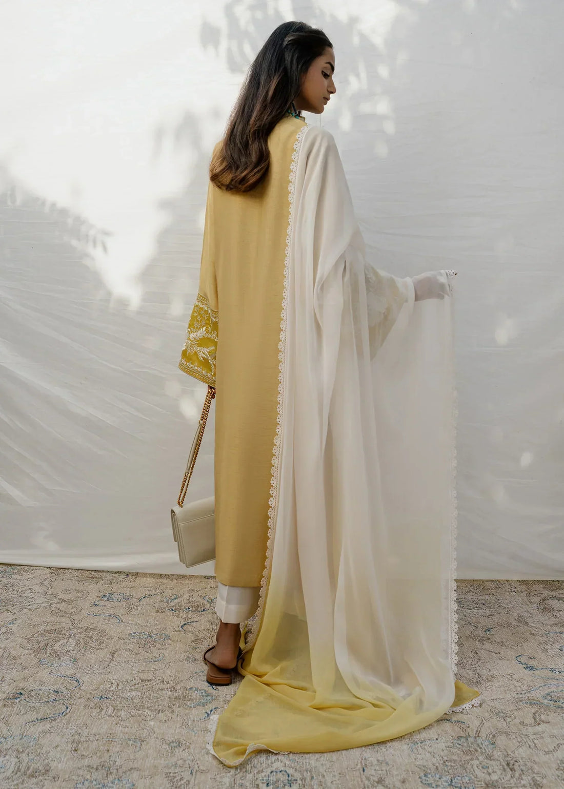 Mahgul | Eid Edit 2024 | Yellow Gold - House of Zarish