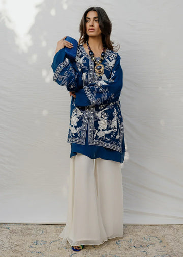 Mahgul | Eid Edit 2024 | Blue Crane - House of Zarish