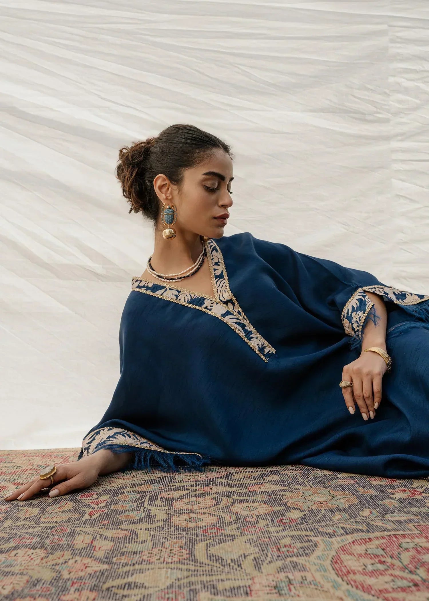 Mahgul | Eid Edit 2024 | Cobalt Sea - House of Zarish