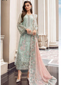 Maria B | Luxury Chiffon Collection | Mint Green