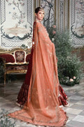 Maria B | Mbroidered Wedding Edition 23 | Maroon BD-2708 - House Of Anaya